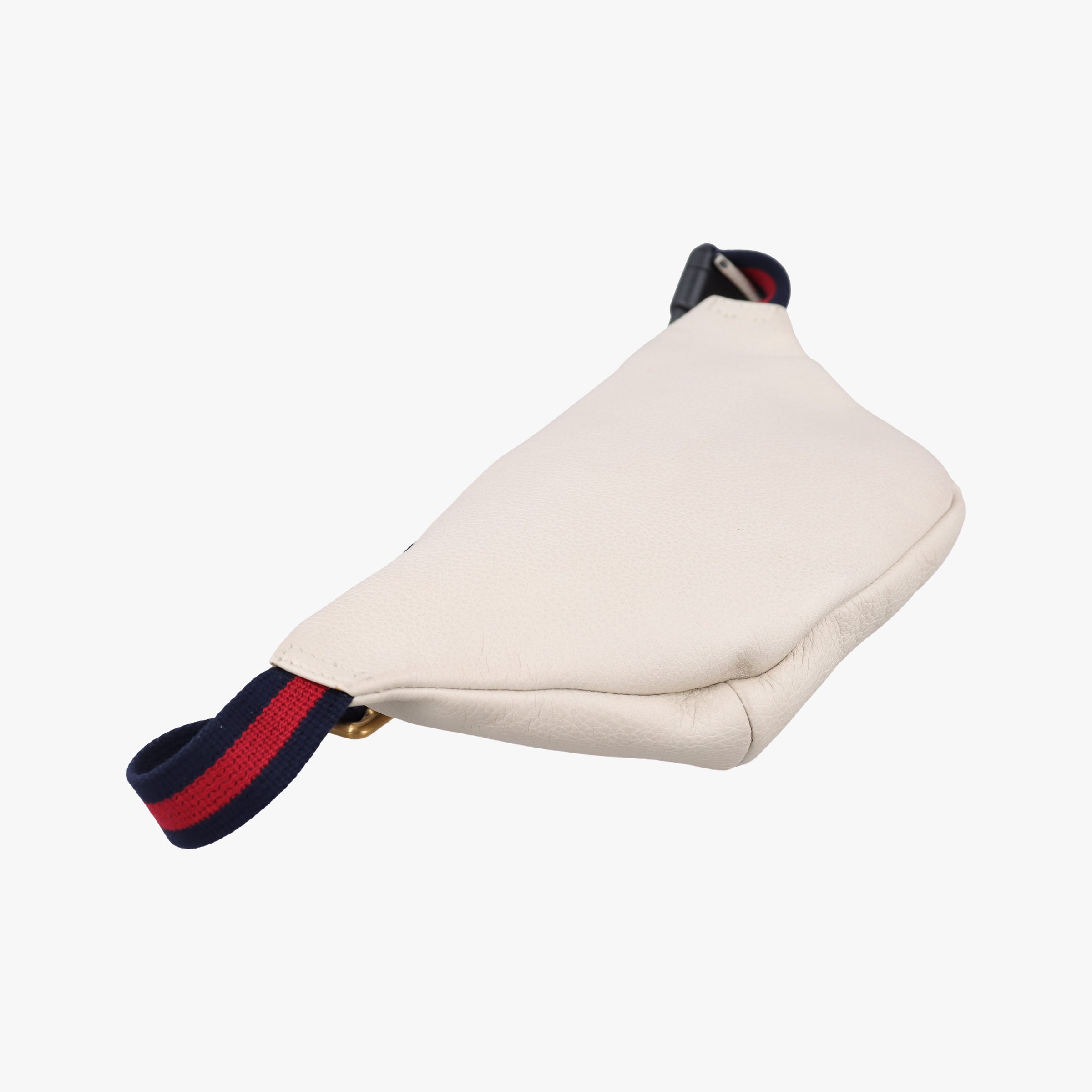 Secondhand Gucci Gucci print White Leather 527792 bum bag/waist bag | stylenewstar