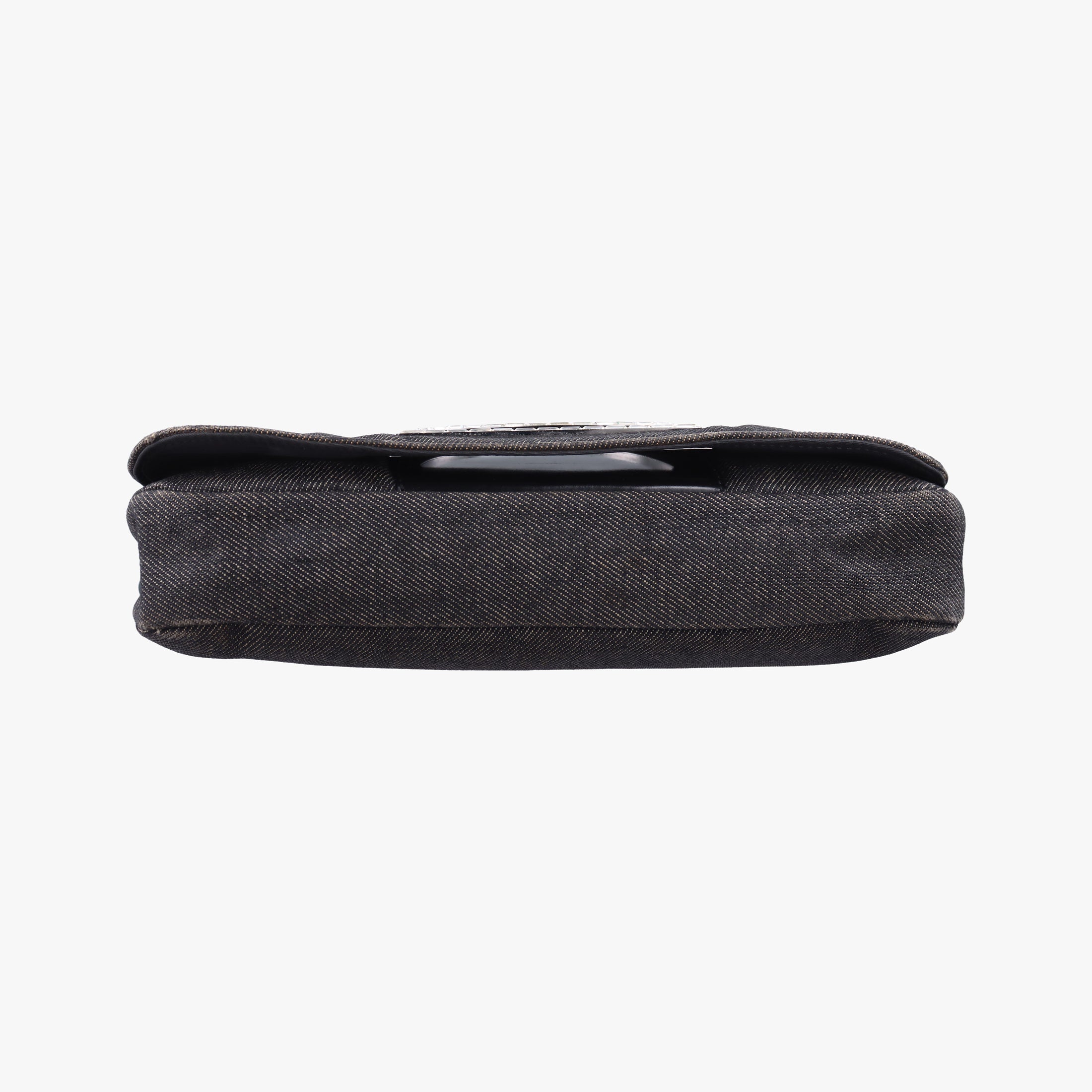 Vintage Christian Dior Malice pearl Gray Denim × Leather  shoulderbag | stylenewstar