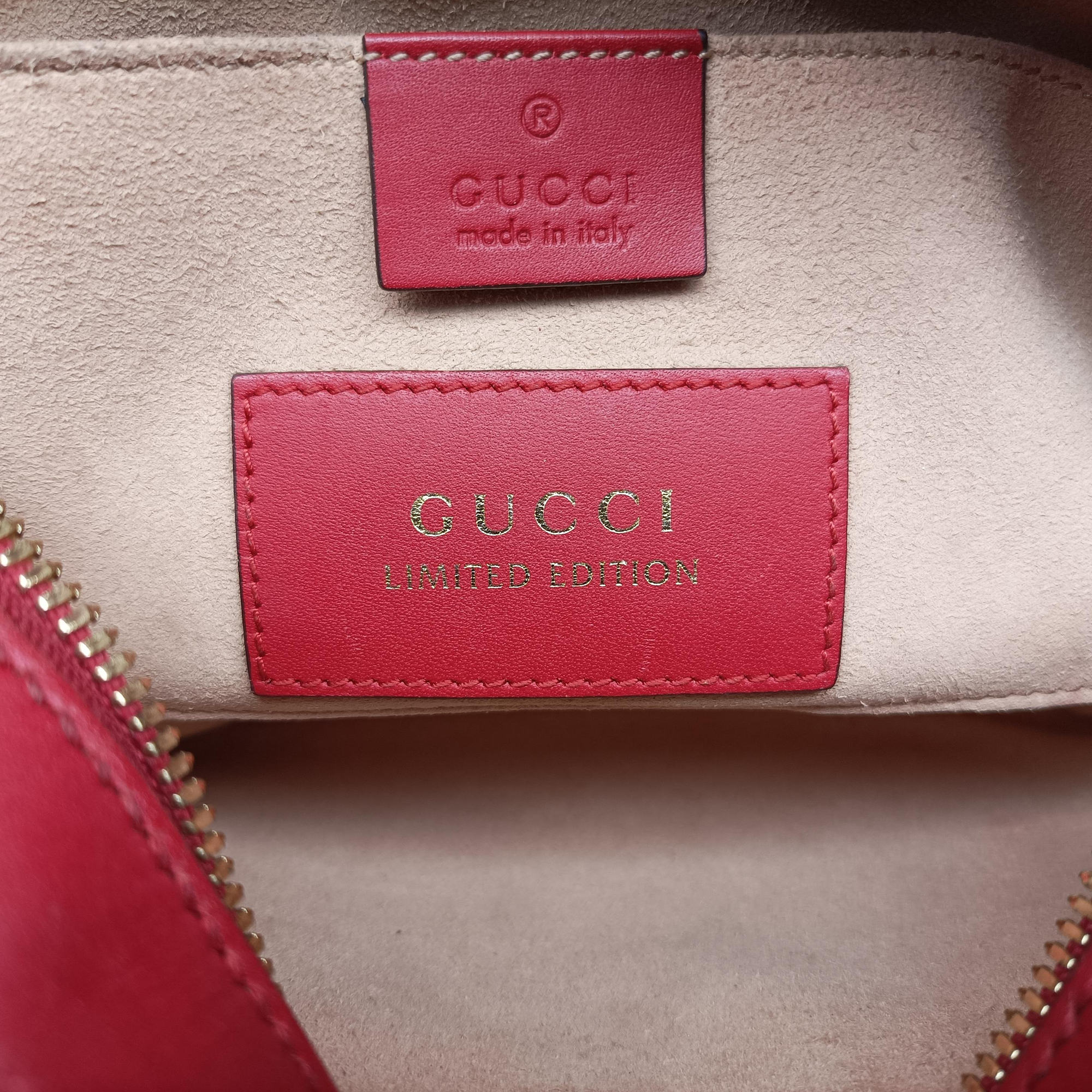 Secondhand Gucci GG Supreme Blooms beige×red×Multicolor PVC coated canvas×leather 409535 shoulderbag | stylenewstar