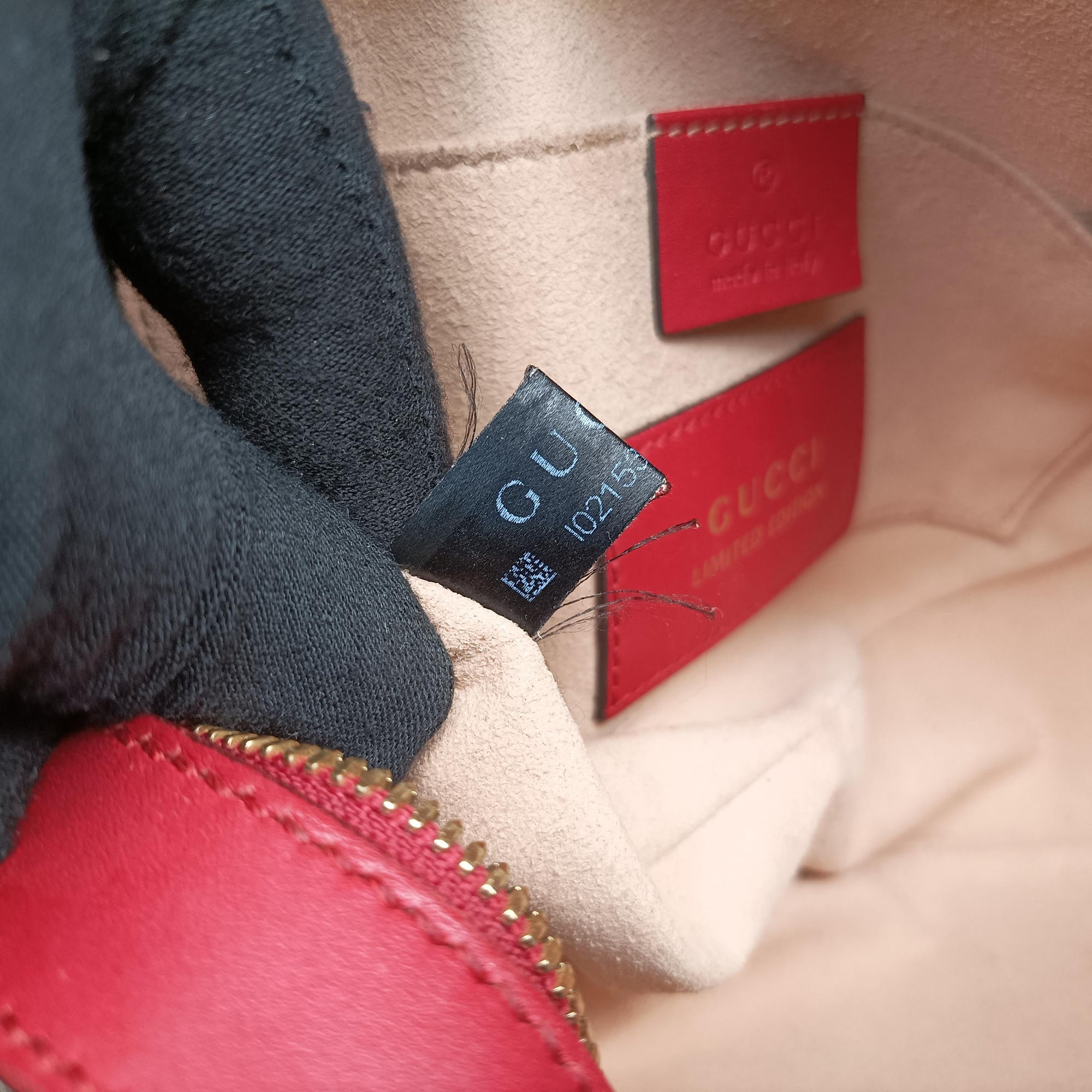 Secondhand Gucci GG Supreme Blooms beige×red×Multicolor PVC coated canvas×leather 409535 shoulderbag | stylenewstar
