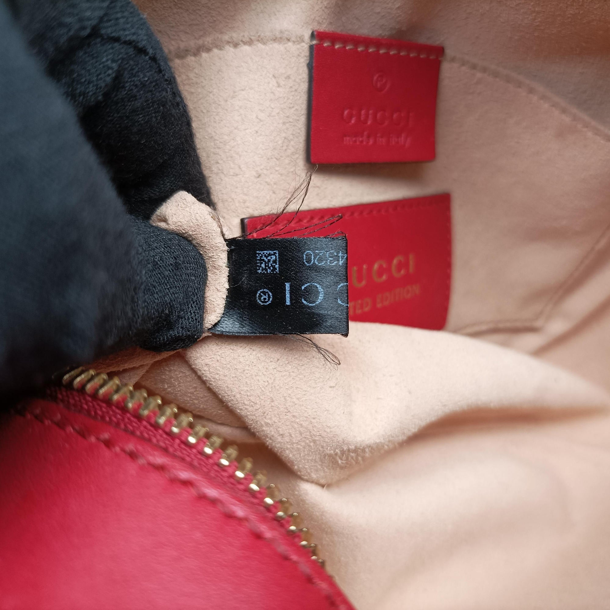 Secondhand Gucci GG Supreme Blooms beige×red×Multicolor PVC coated canvas×leather 409535 shoulderbag | stylenewstar