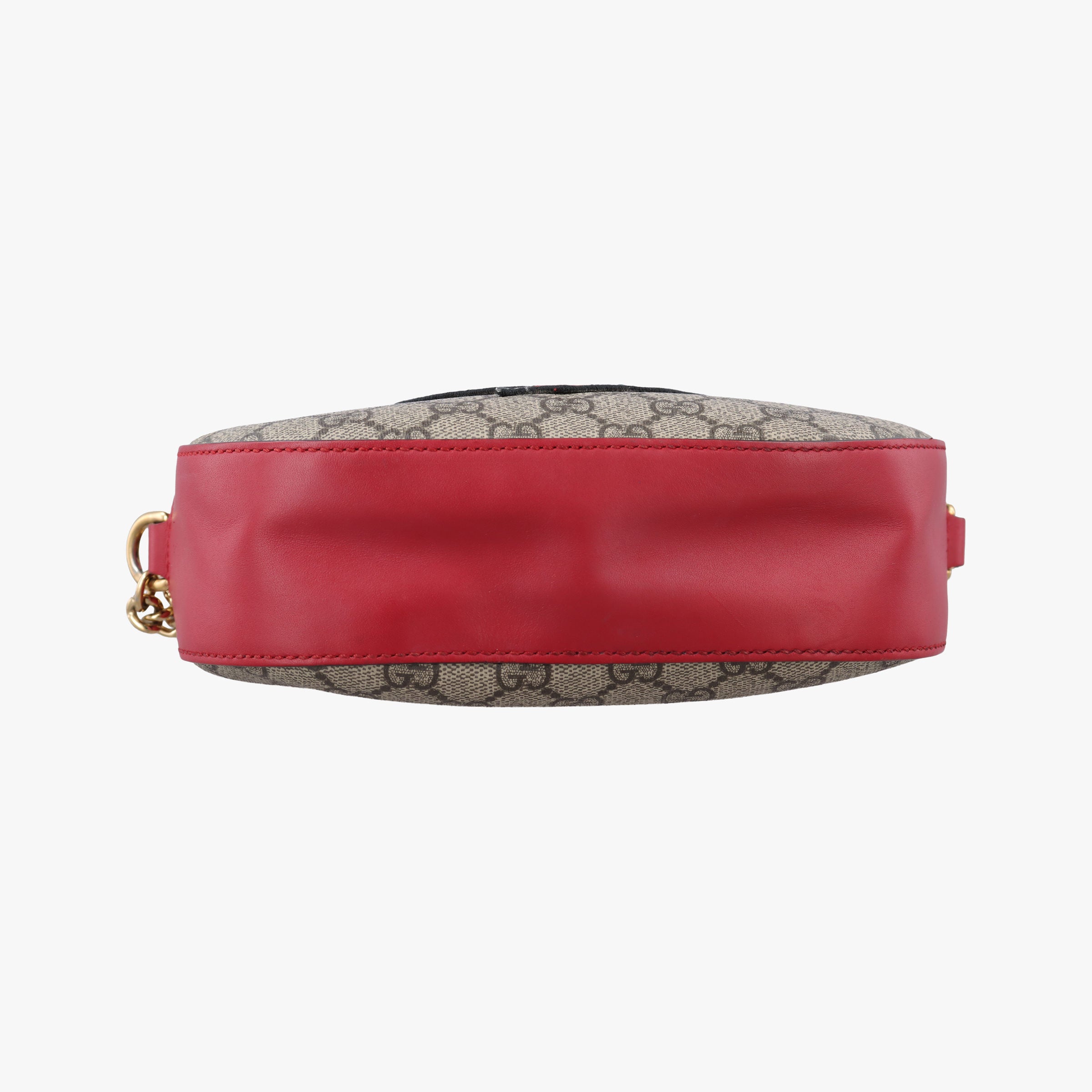 Secondhand Gucci GG Supreme Blooms beige×red×Multicolor PVC coated canvas×leather 409535 shoulderbag | stylenewstar