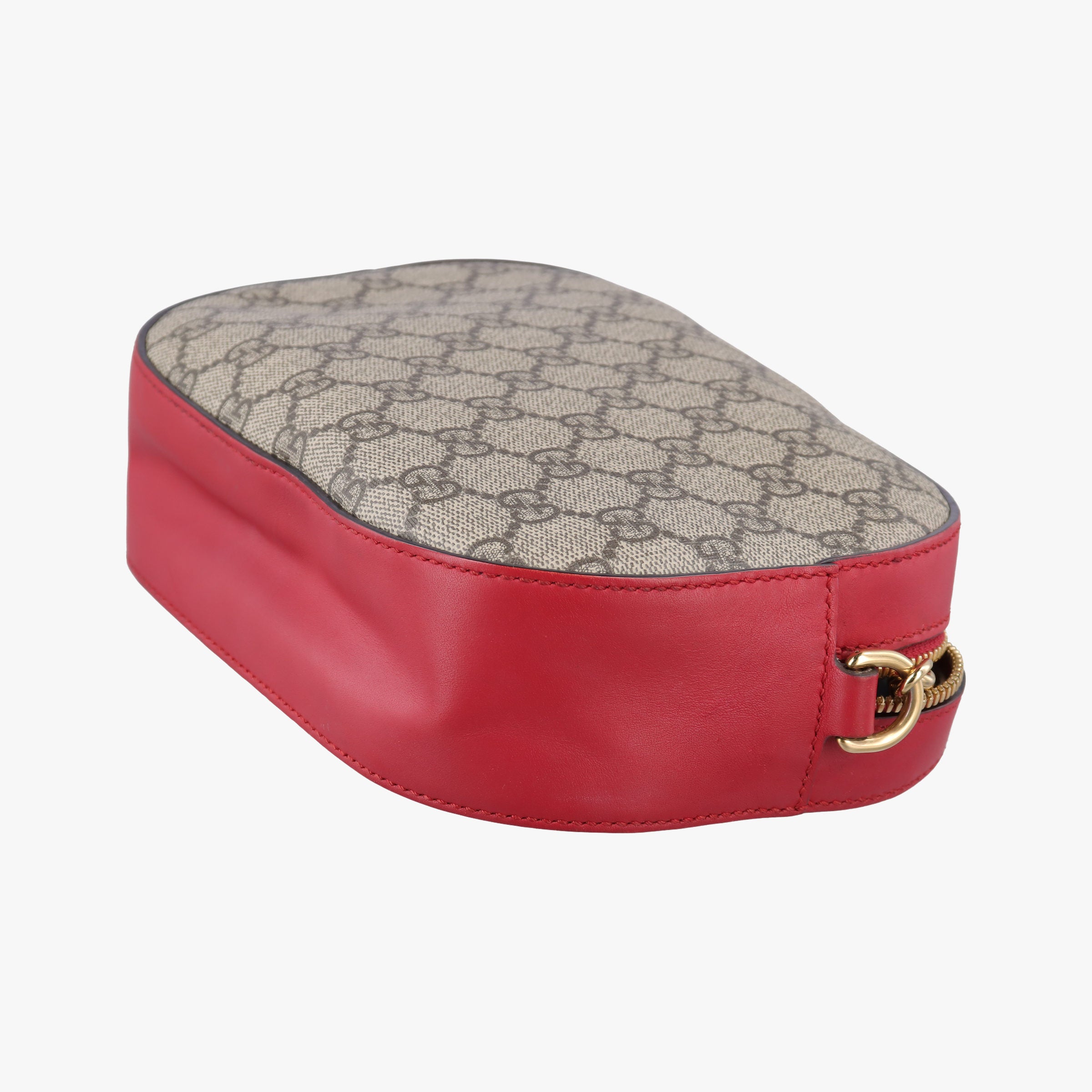 Secondhand Gucci GG Supreme Blooms beige×red×Multicolor PVC coated canvas×leather 409535 shoulderbag | stylenewstar
