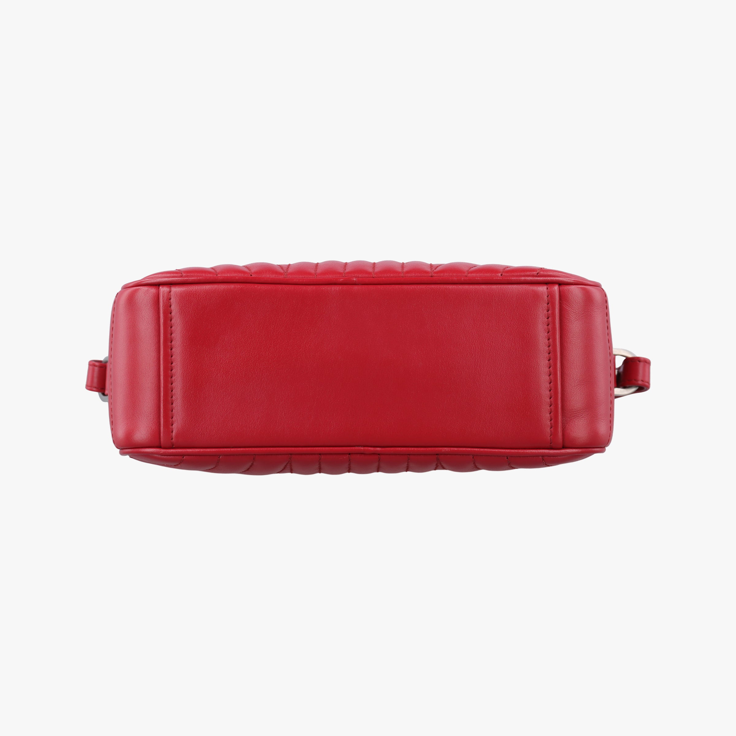 Vintage Prada Diagramme Red Leather 1BH083 shoulderbag | stylenewstar