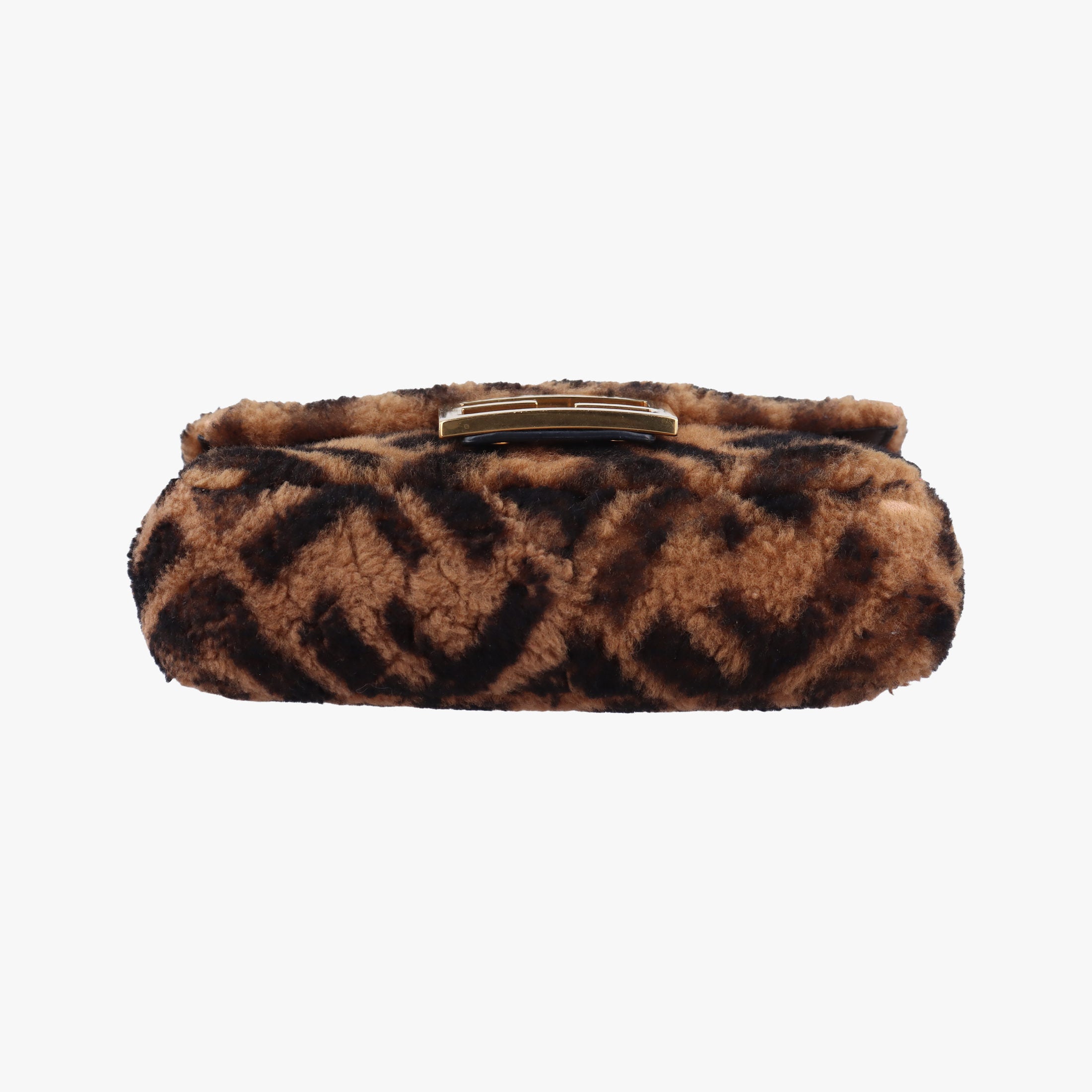Vintage Fendi BAGUETTE Brown×Black fur 8BS017 shoulderbag | stylenewstar