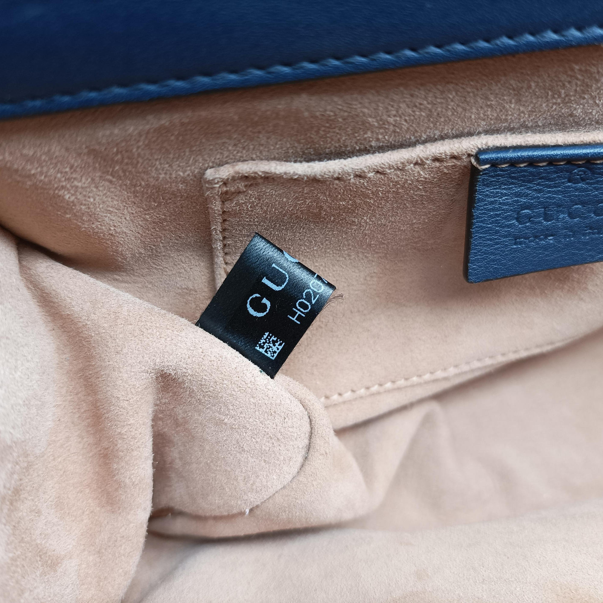 Vintage Gucci Padlock Navy Leather 432182 shoulderbag | stylenewstar