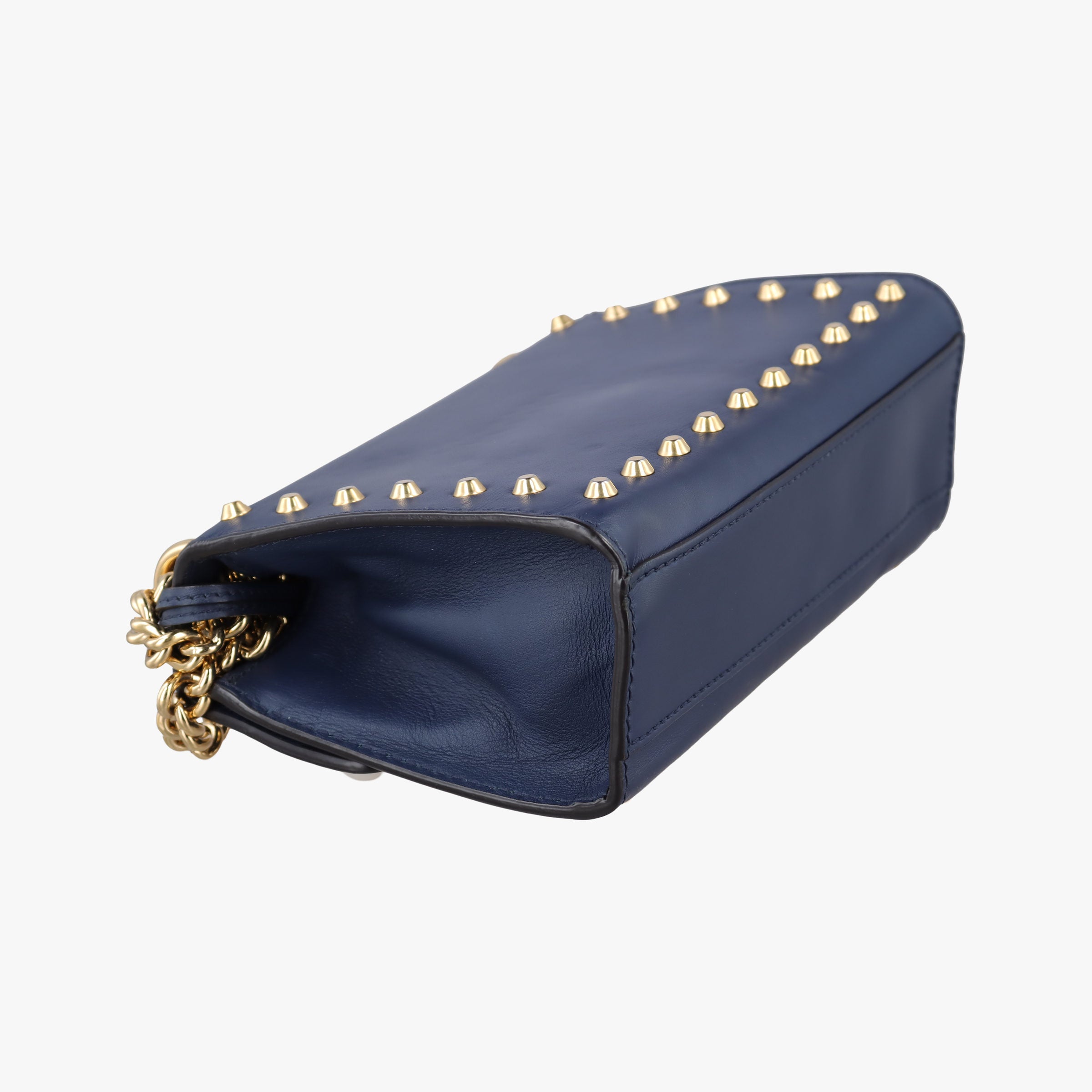 Vintage Gucci Padlock Navy Leather 432182 shoulderbag | stylenewstar