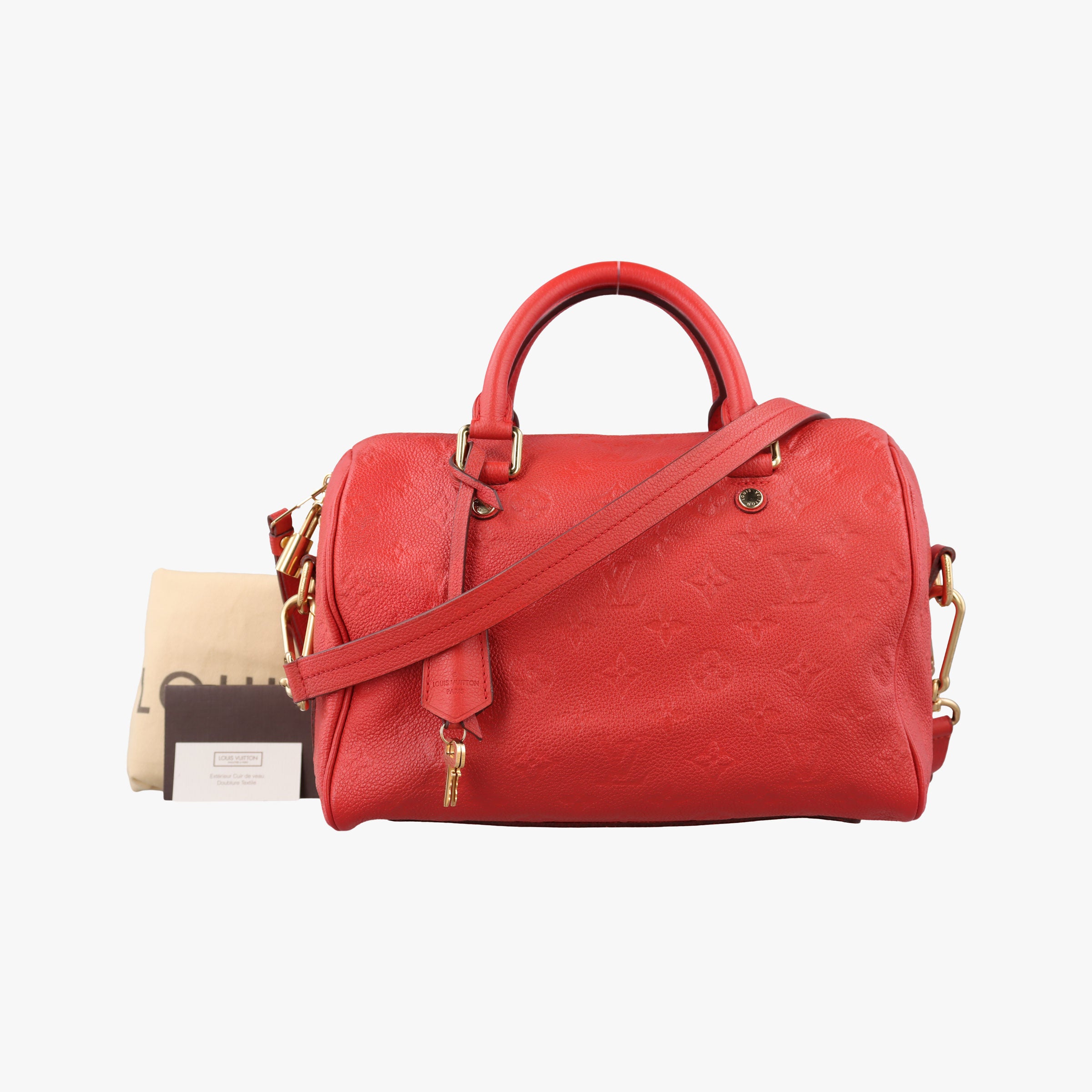 Secondhand Louis Vuitton Speedy Bandouliere 25 Orian Monogram Empreinte M40758 shoulderbag | stylenewstar