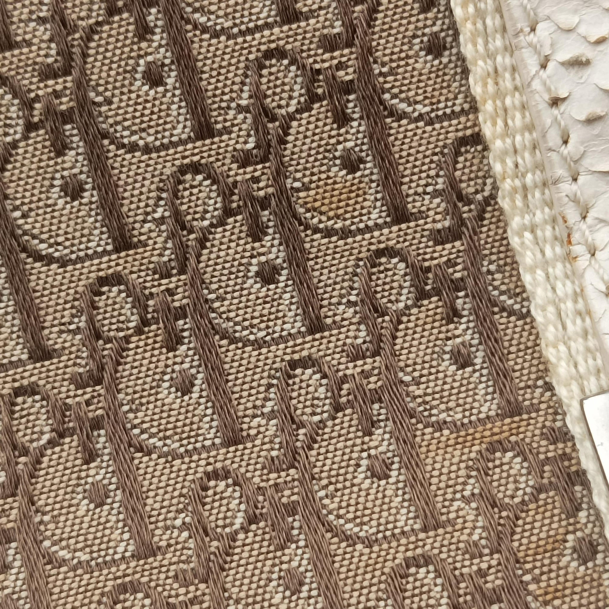Pre-owned Christian Dior Street Chic Beige x White Canvas x Snake Leather  handbag | stylenewstar