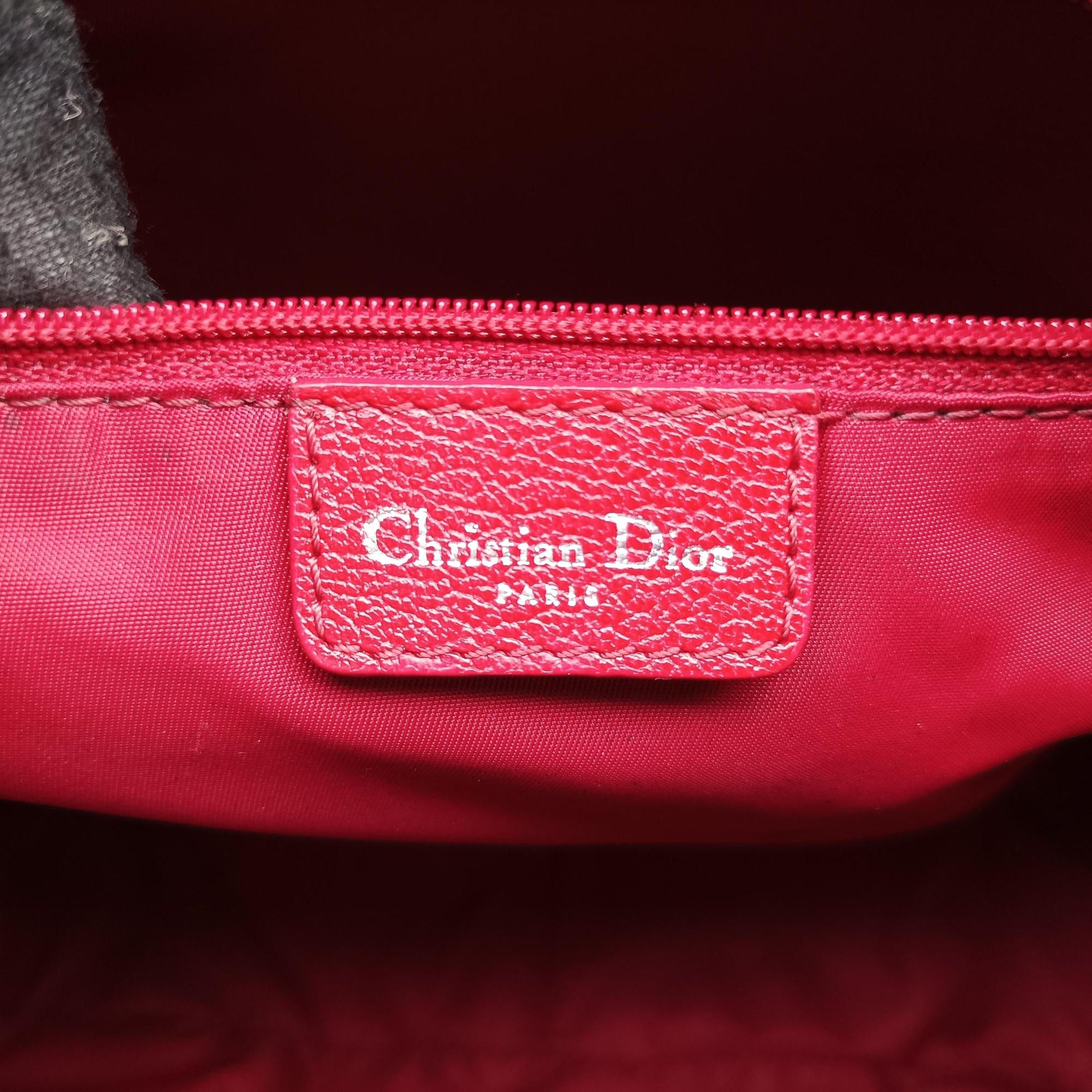 Pre-owned Christian Dior Rasta Trotter Messenger beige×Multicolour PVC coated canvas x leather  shoulderbag | stylenewstar