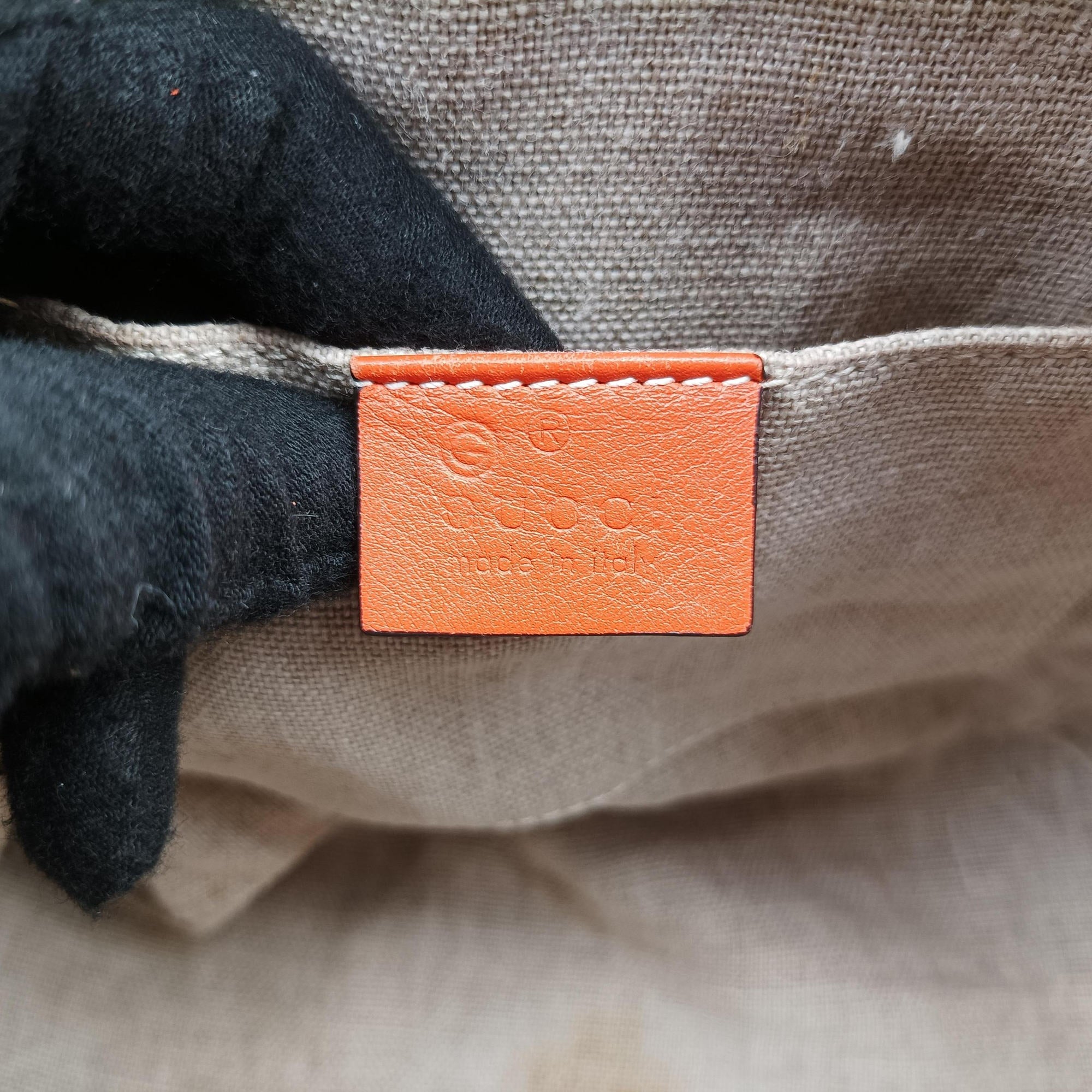 Pre-owned Gucci Microguccissima Orange Leather 449654 shoulderbag | stylenewstar