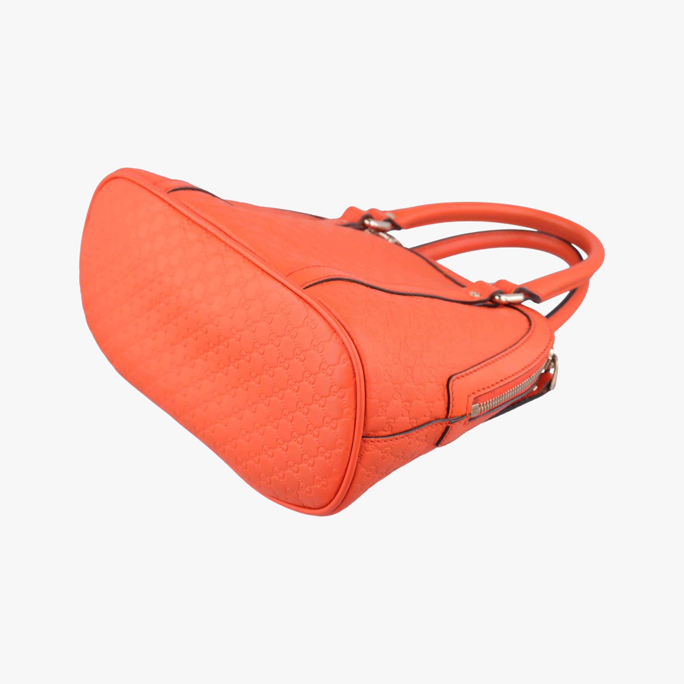 Pre-owned Gucci Microguccissima Orange Leather 449654 shoulderbag | stylenewstar