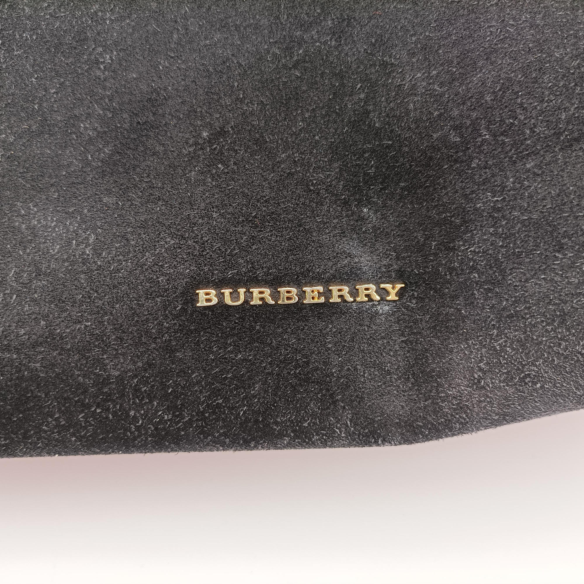 Secondhand Burberry Medium Banner Tote Beige x Red x Black Canvas x Leather x Suede  shoulderbag | stylenewstar