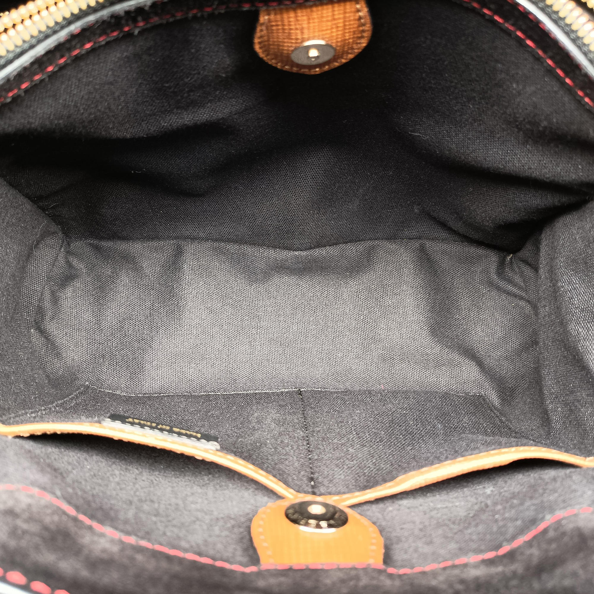 Secondhand Burberry Medium Banner Tote Beige x Red x Black Canvas x Leather x Suede  shoulderbag | stylenewstar