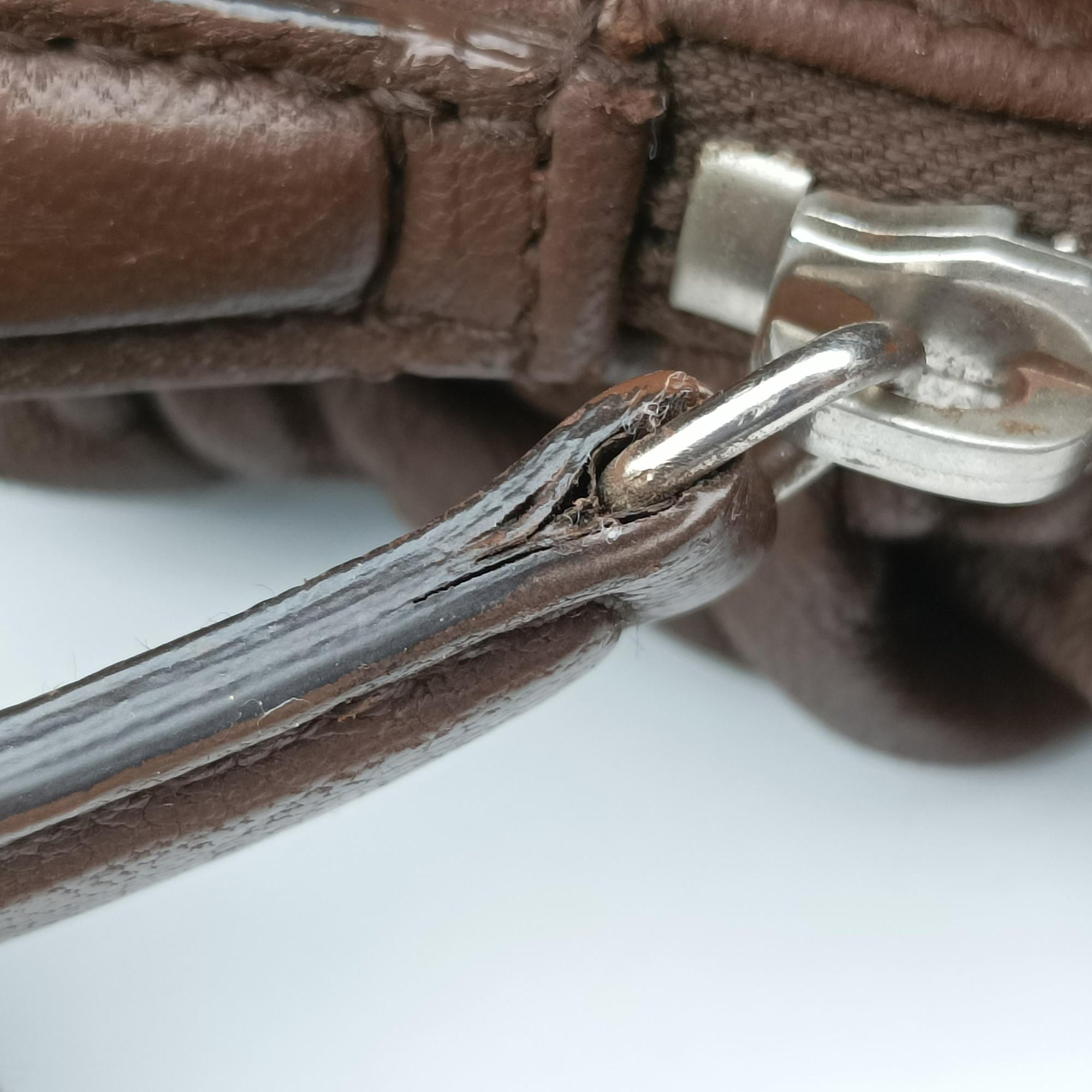 Pre-owned Christian Dior Karenina Brown lambskin  handbag | stylenewstar