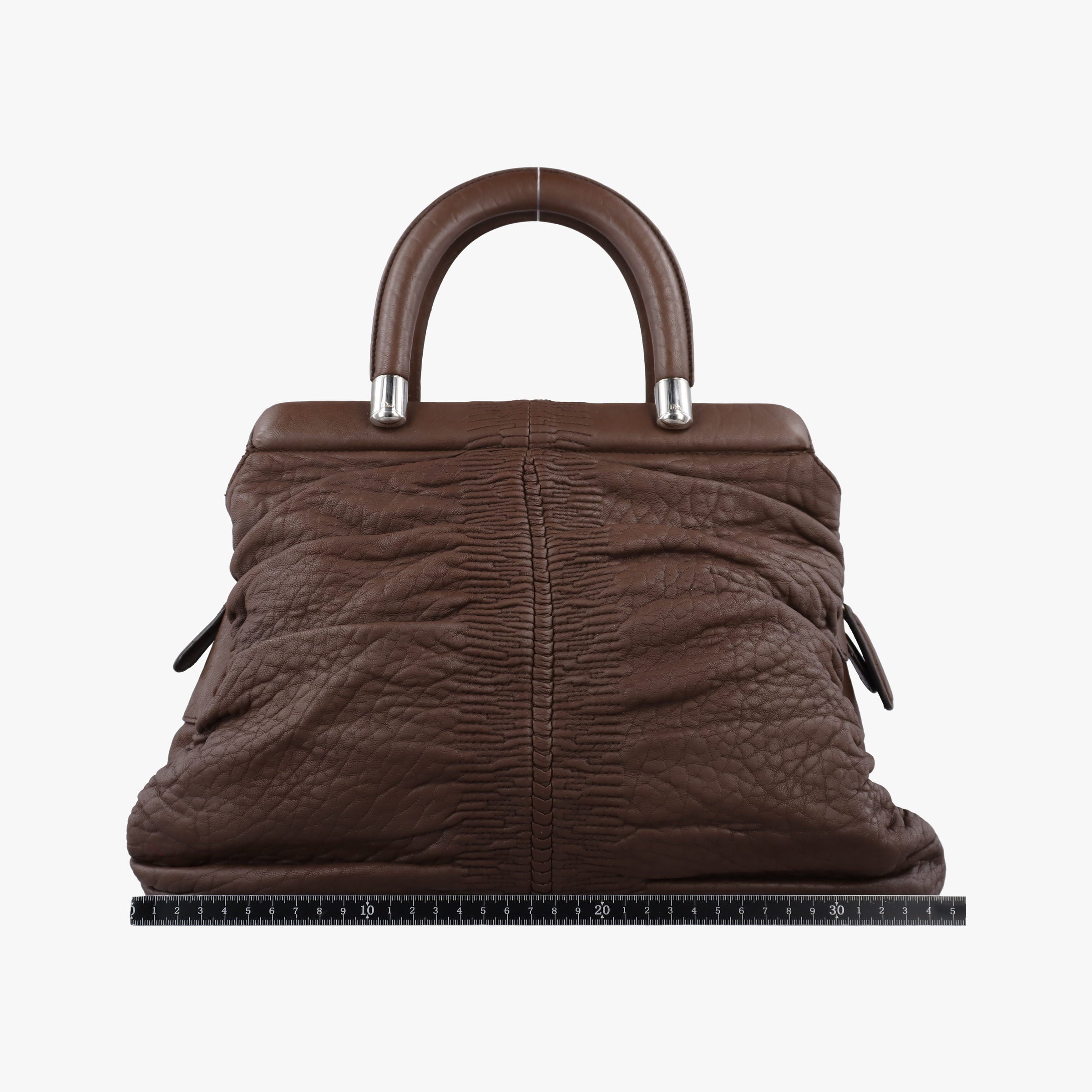 Pre-owned Christian Dior Karenina Brown lambskin  handbag | stylenewstar
