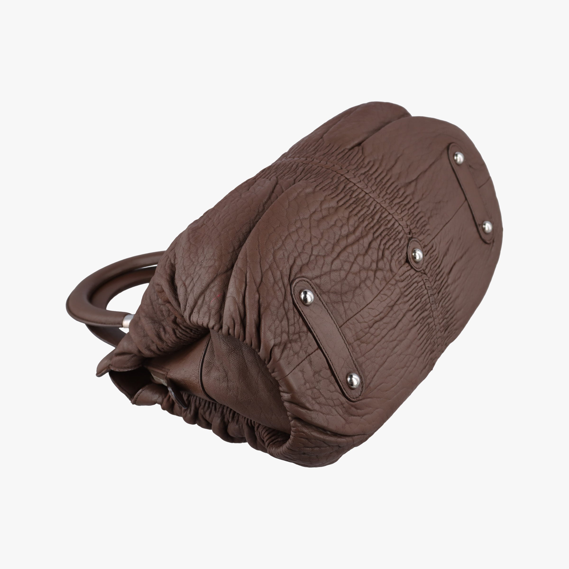 Pre-owned Christian Dior Karenina Brown lambskin  handbag | stylenewstar