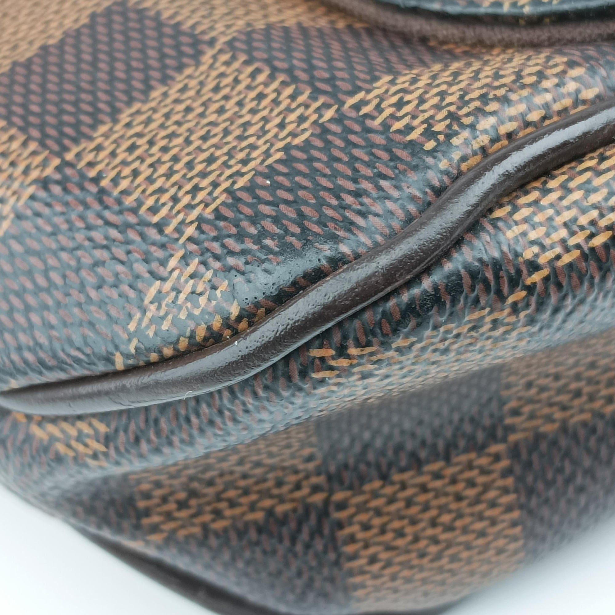 Pre-owned Louis Vuitton DISTRICT PM EBENE Damier Canvas N41213 shoulderbag | stylenewstar
