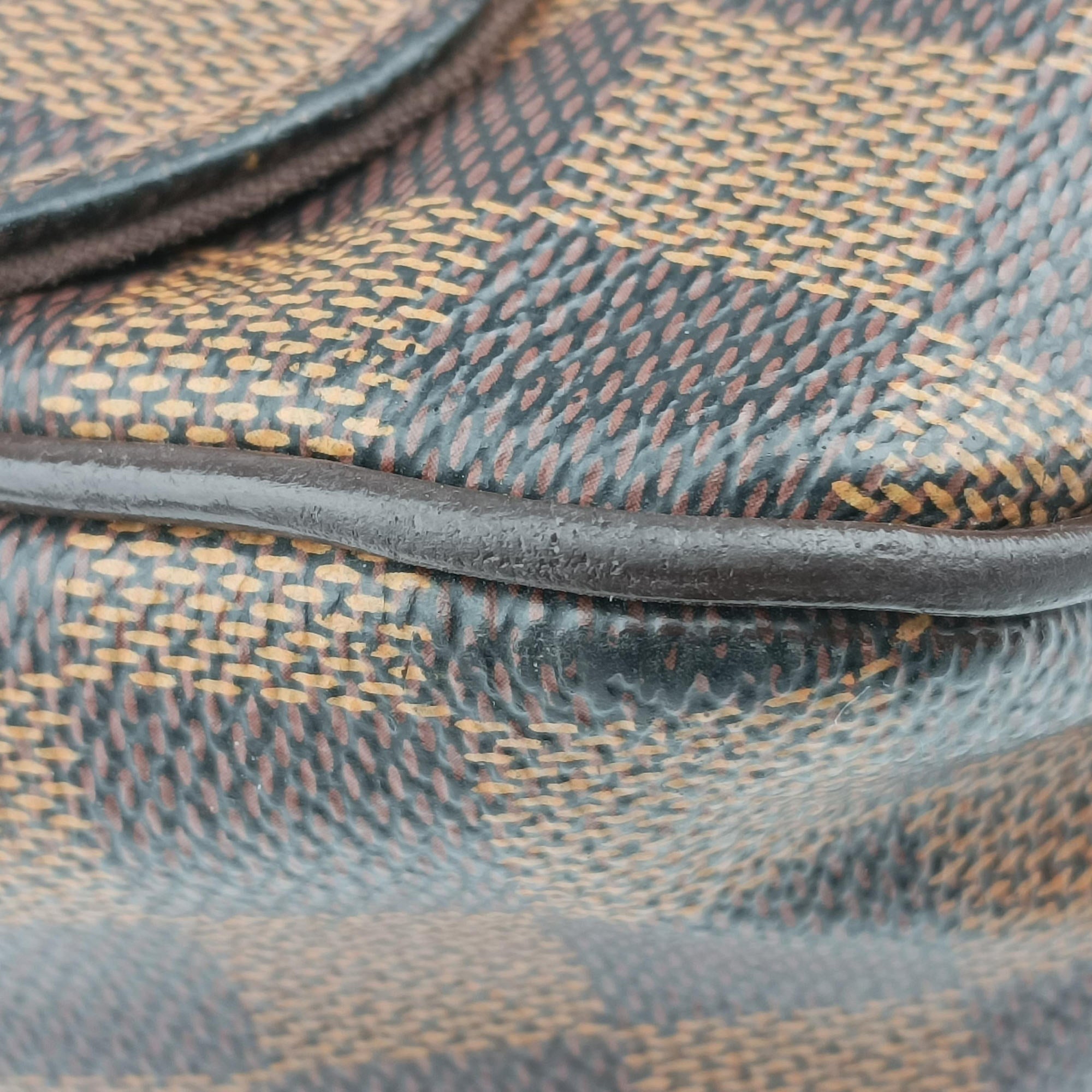 Pre-owned Louis Vuitton DISTRICT PM EBENE Damier Canvas N41213 shoulderbag | stylenewstar