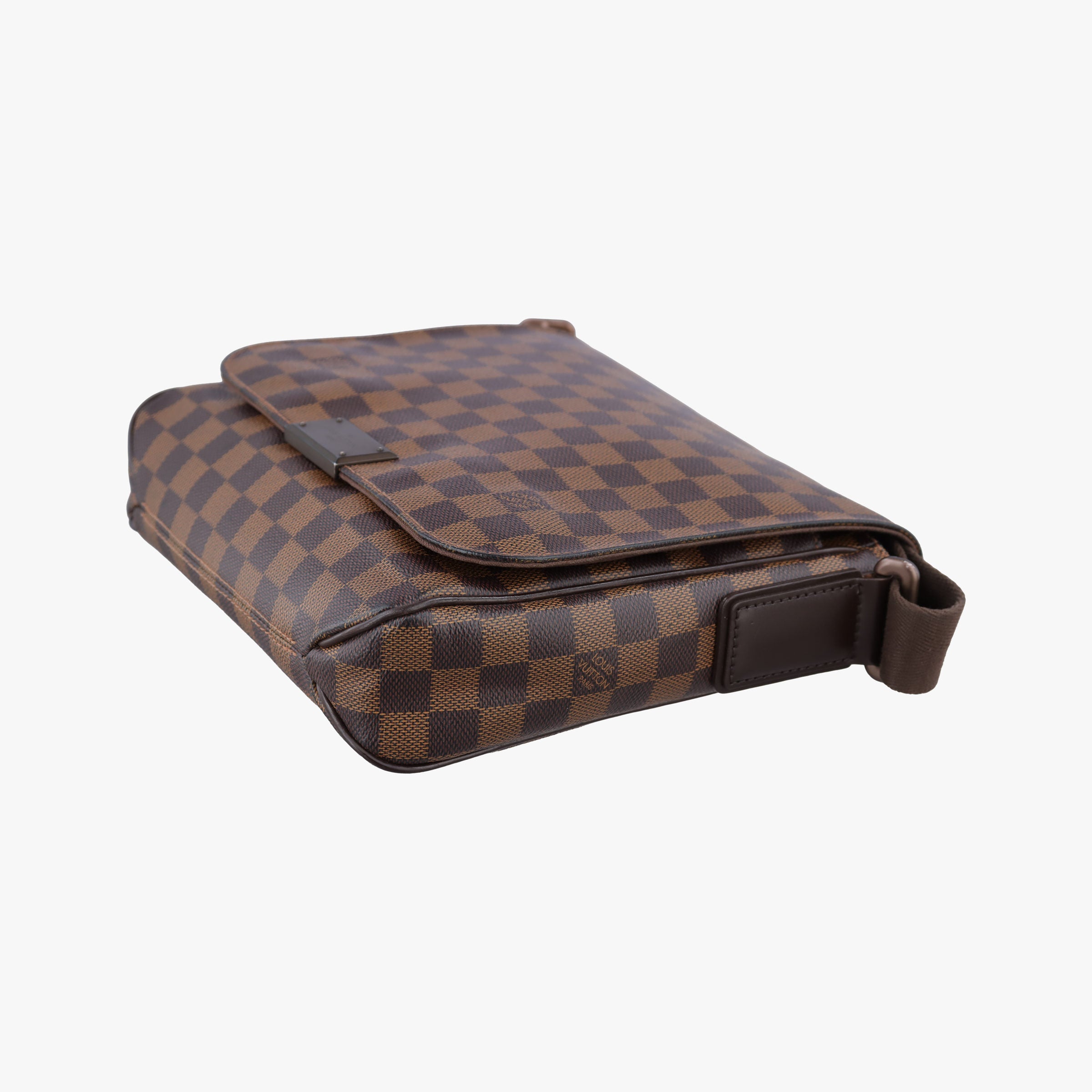 Pre-owned Louis Vuitton DISTRICT PM EBENE Damier Canvas N41213 shoulderbag | stylenewstar