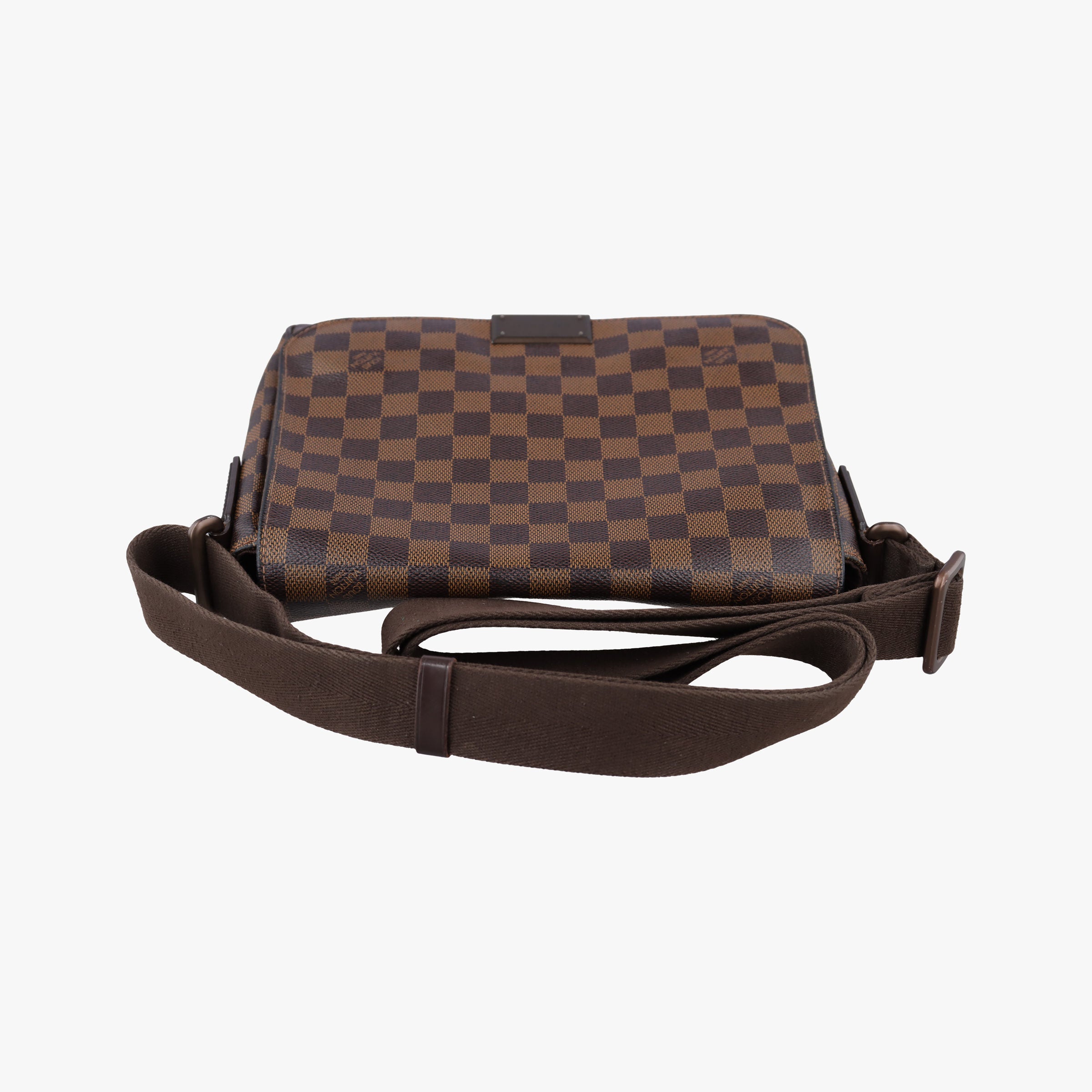 Pre-owned Louis Vuitton DISTRICT PM EBENE Damier Canvas N41213 shoulderbag | stylenewstar
