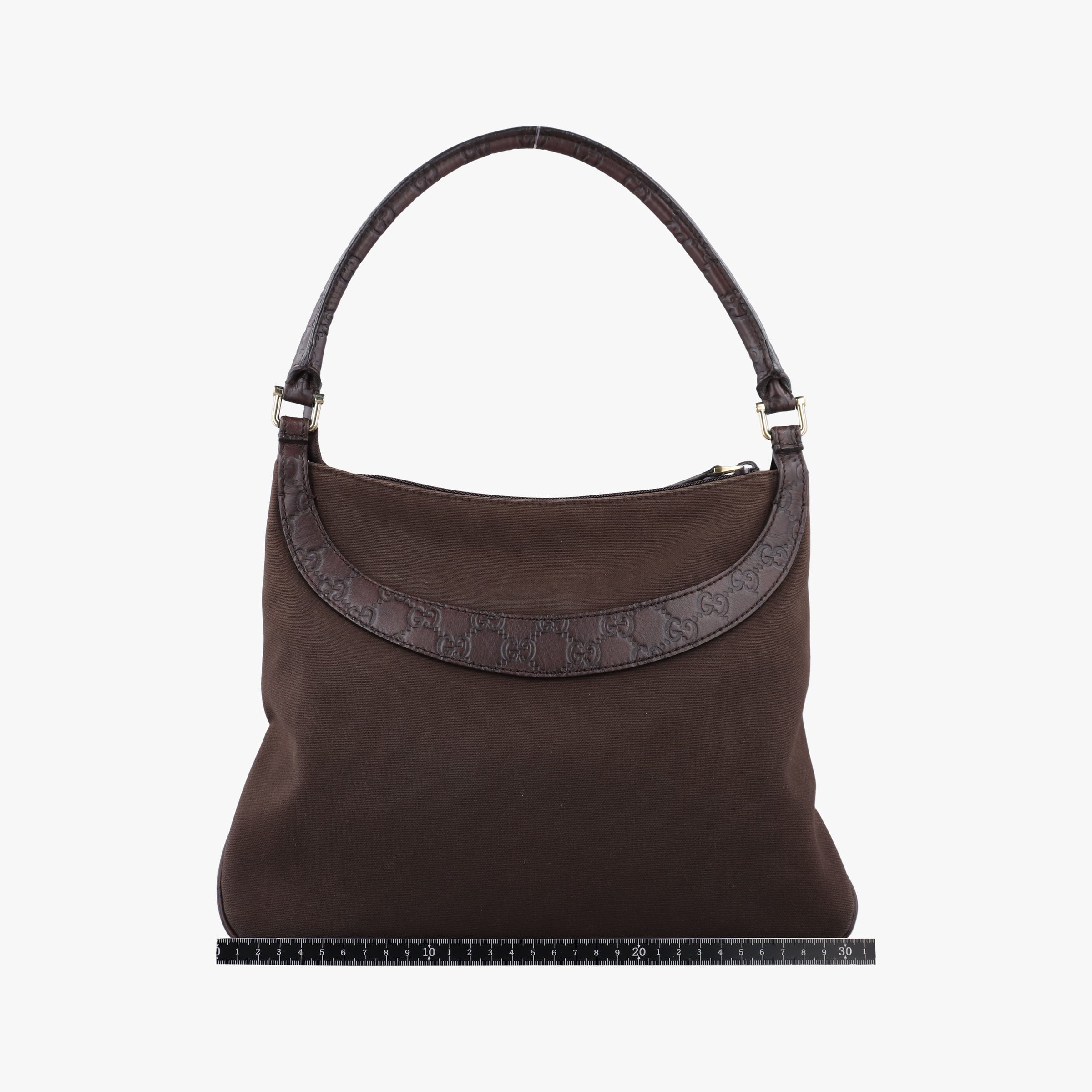 Vintage Gucci Guccissima Brown canvasxleather 279152 handbag | stylenewstar
