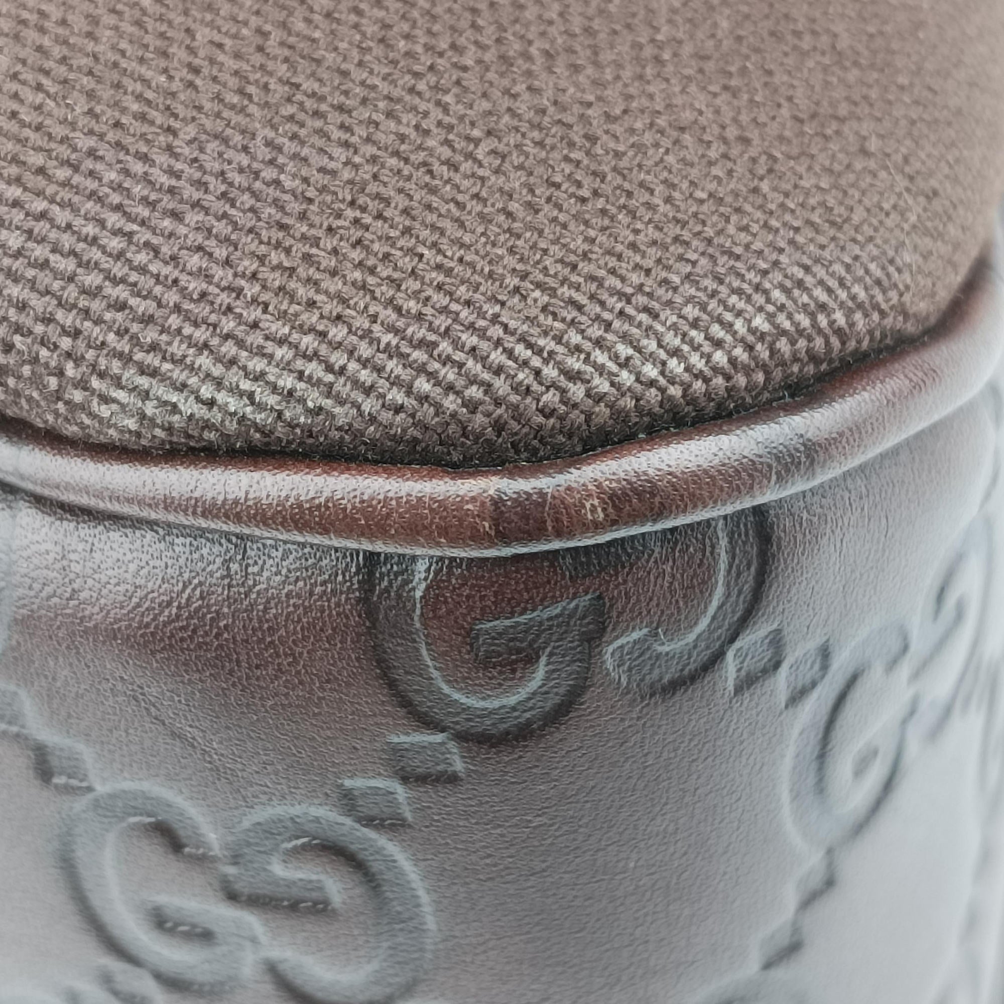 Vintage Gucci Guccissima Brown canvasxleather 279152 handbag | stylenewstar