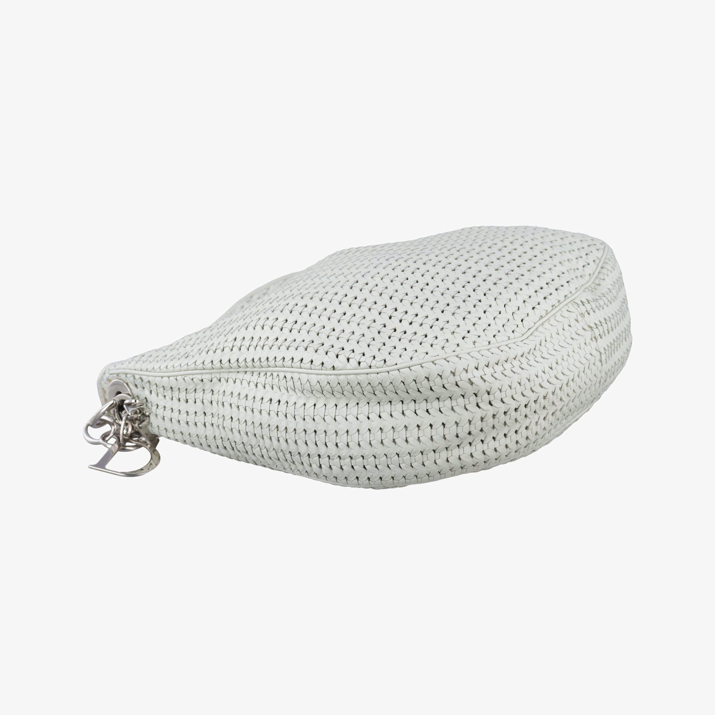 Secondhand Christian Dior Soft Lady Dior hobo White lambskin  shoulderbag | stylenewstar