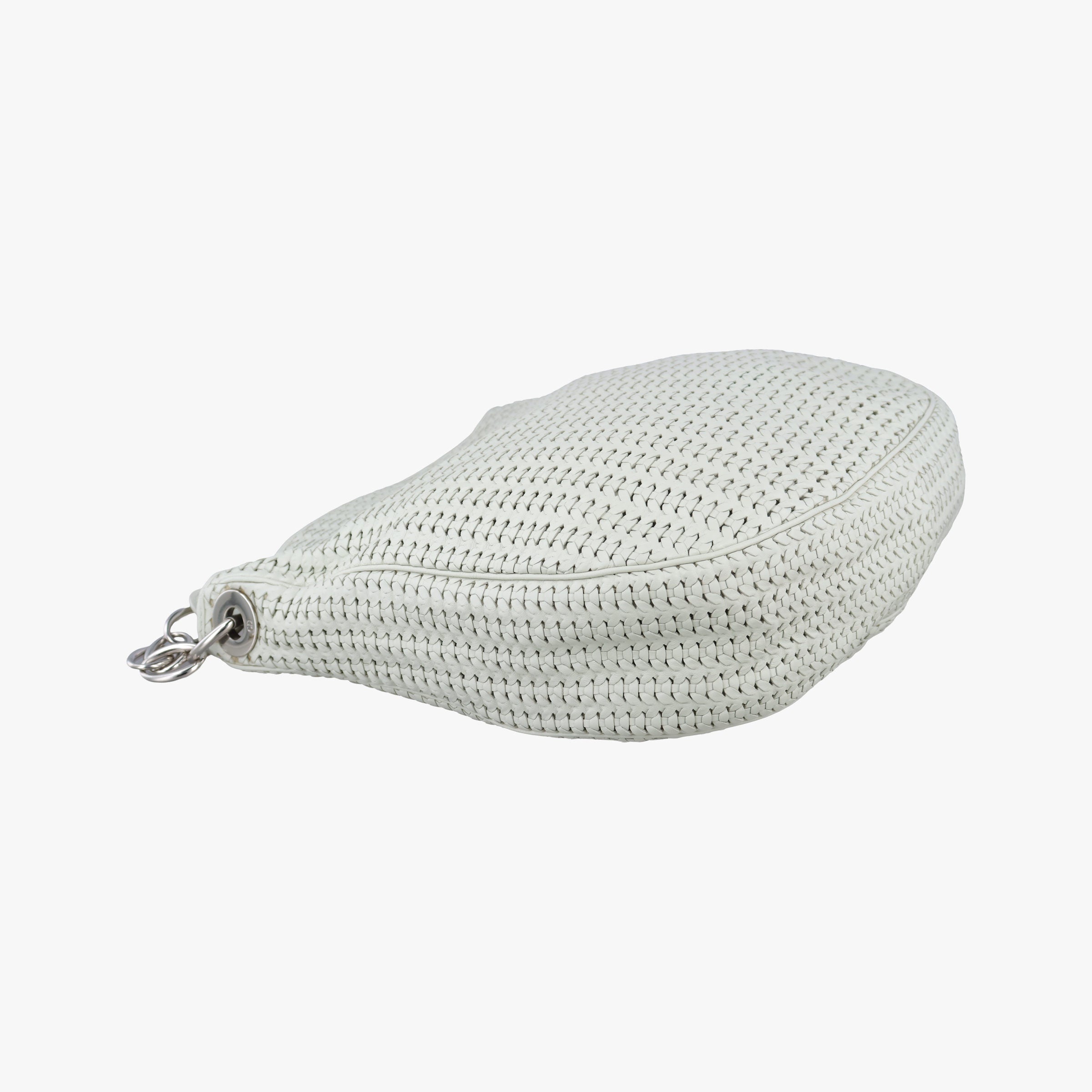 Secondhand Christian Dior Soft Lady Dior hobo White lambskin  shoulderbag | stylenewstar