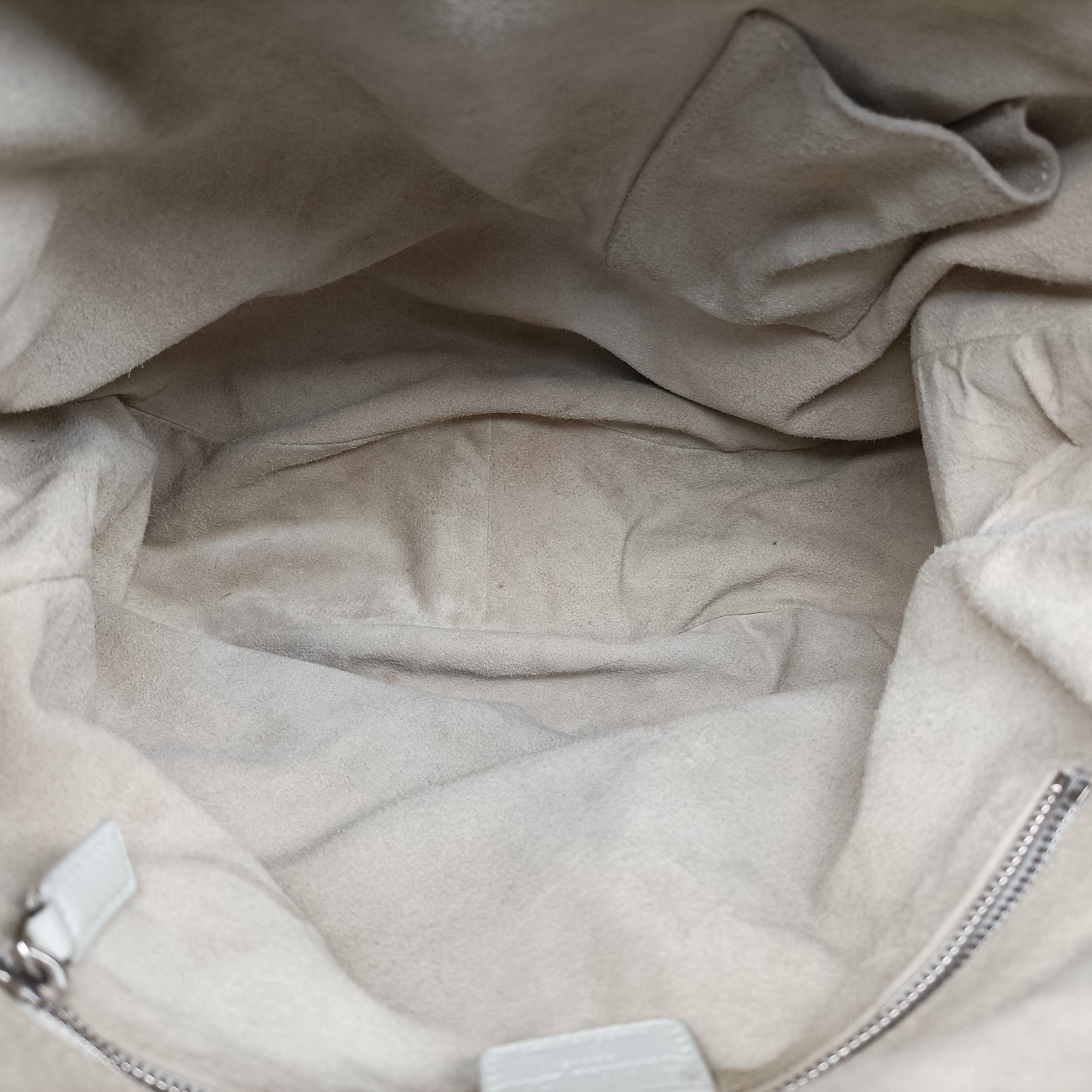 Secondhand Christian Dior Soft Lady Dior hobo White lambskin  shoulderbag | stylenewstar