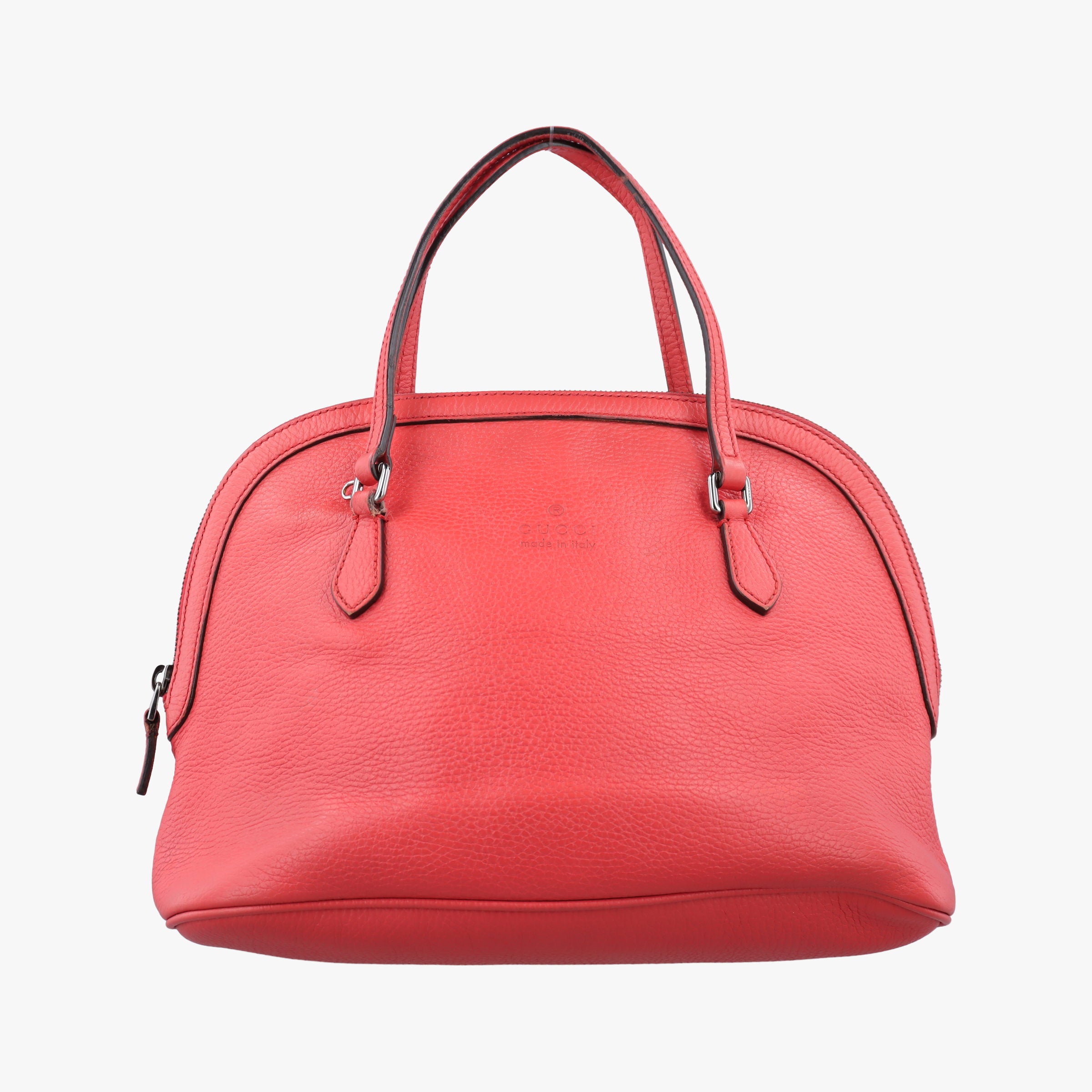 Pre-owned Gucci dome Orange Leather 420023 handbag | stylenewstar