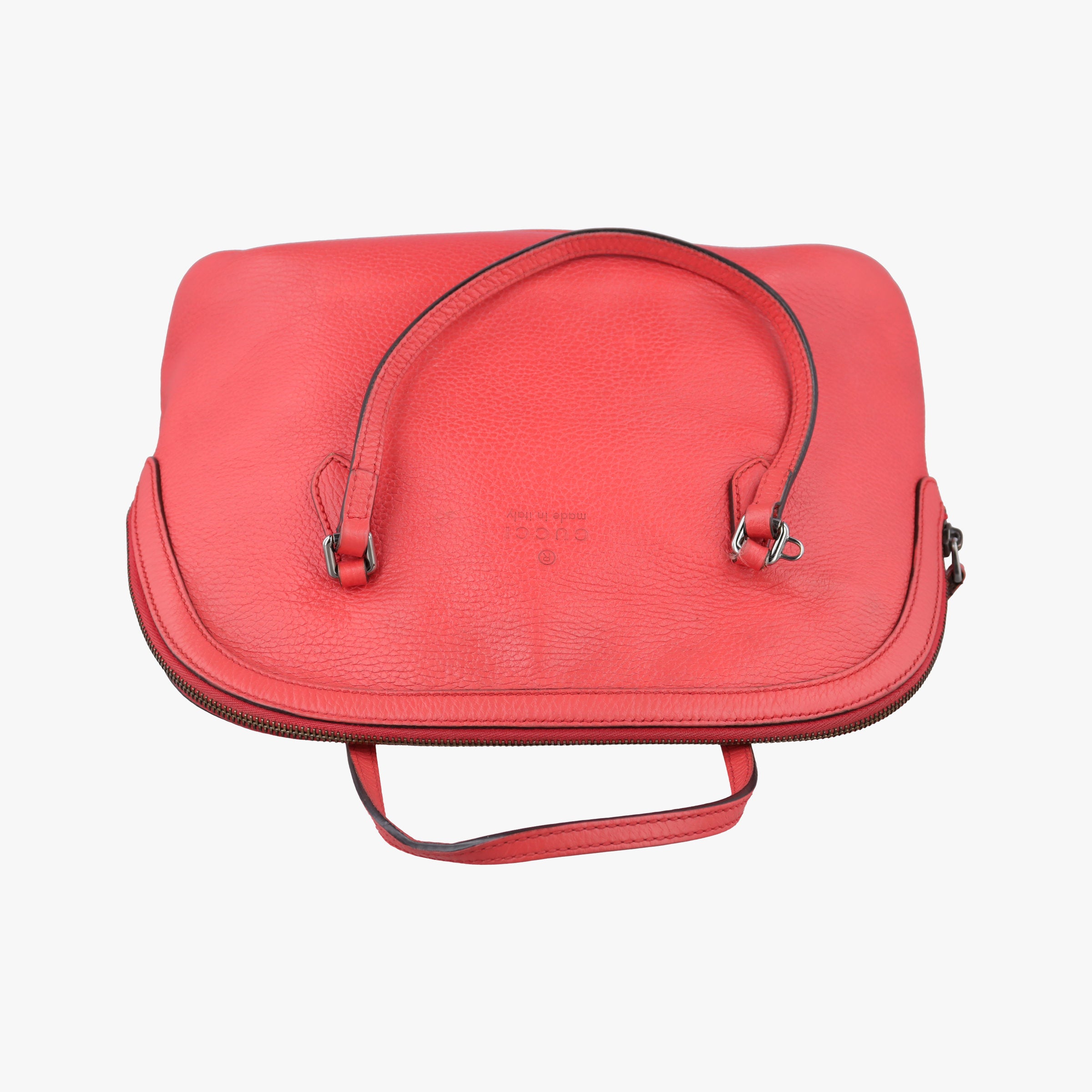 Pre-owned Gucci dome Orange Leather 420023 handbag | stylenewstar