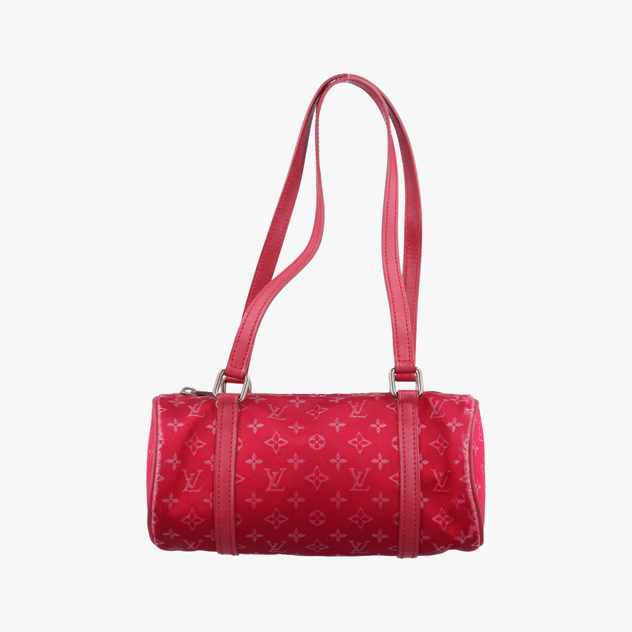 Secondhand Louis Vuitton Little Papillon Red Monogram Satin M92353 shoulderbag | stylenewstar