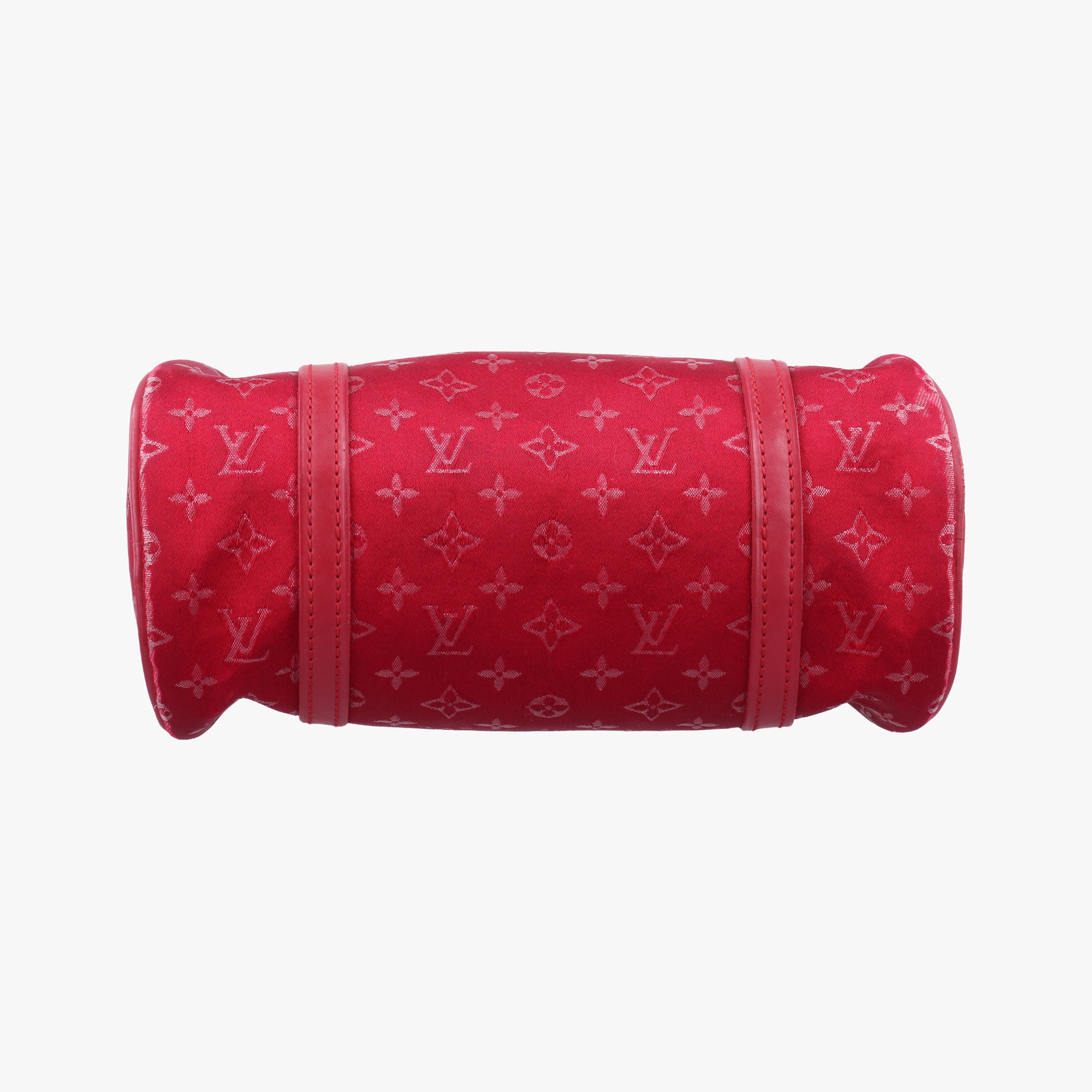Secondhand Louis Vuitton Little Papillon Red Monogram Satin M92353 shoulderbag | stylenewstar