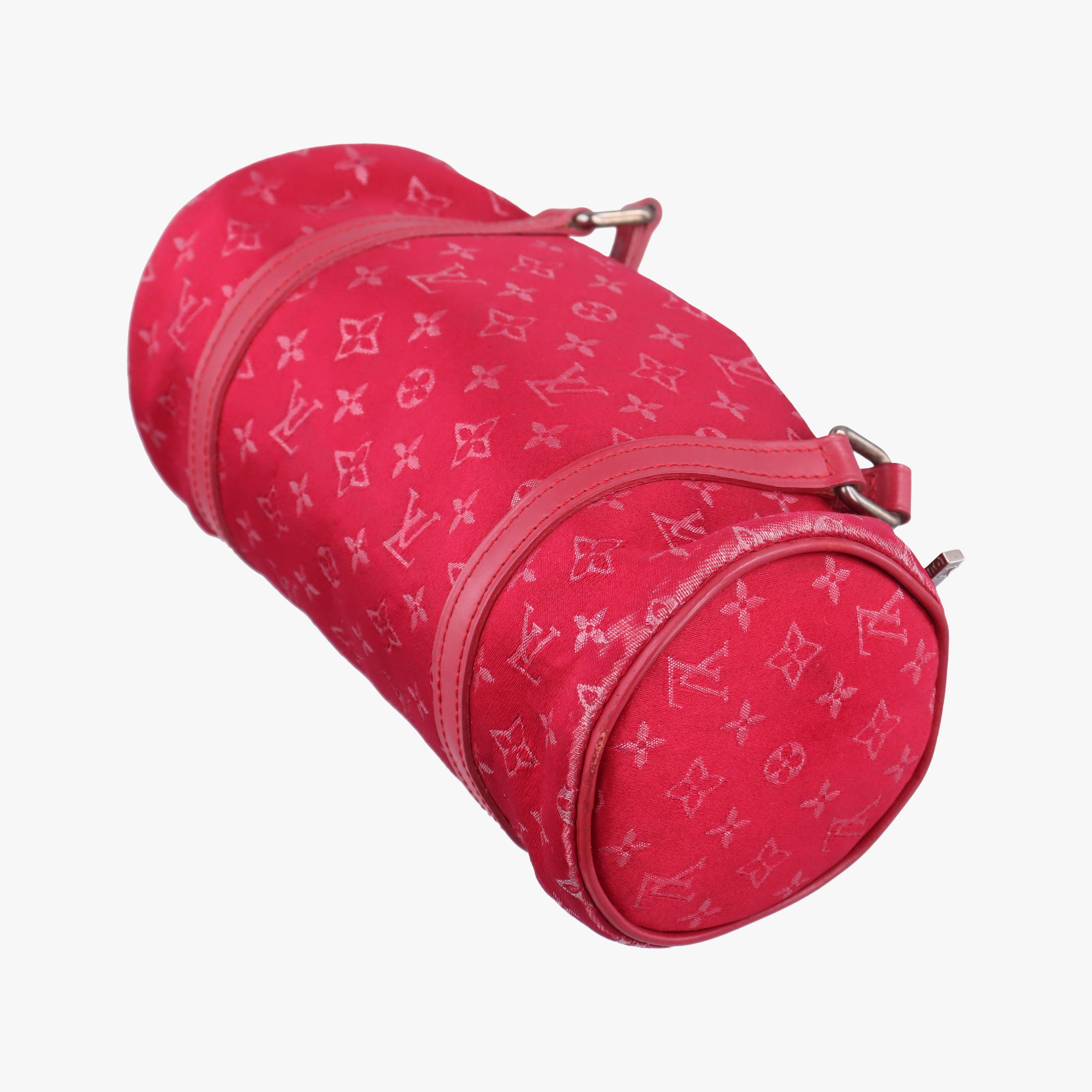 Secondhand Louis Vuitton Little Papillon Red Monogram Satin M92353 shoulderbag | stylenewstar