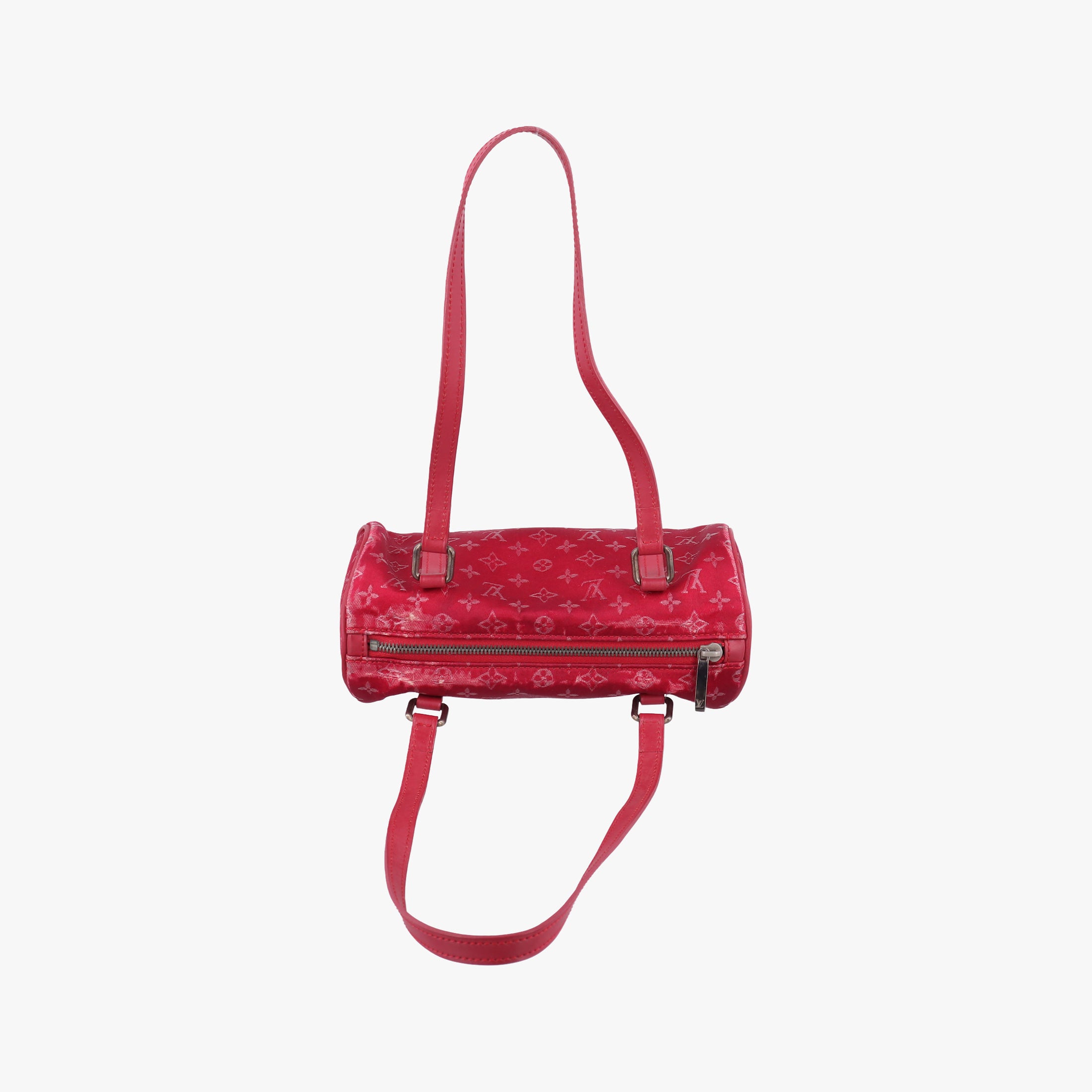 Secondhand Louis Vuitton Little Papillon Red Monogram Satin M92353 shoulderbag | stylenewstar