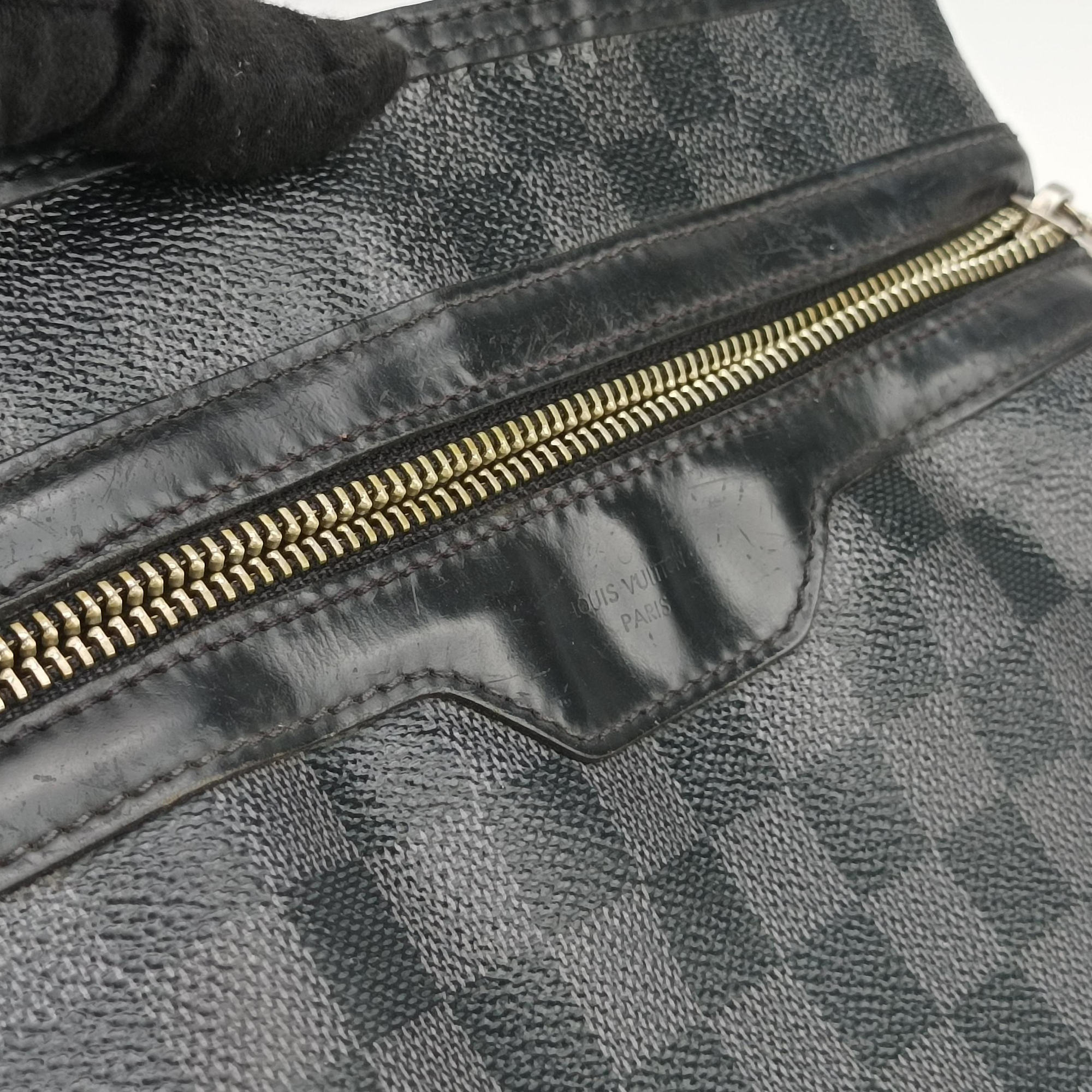 Pre-owned Louis Vuitton Thomas Noir Damier Graphite N58028 shoulderbag | stylenewstar