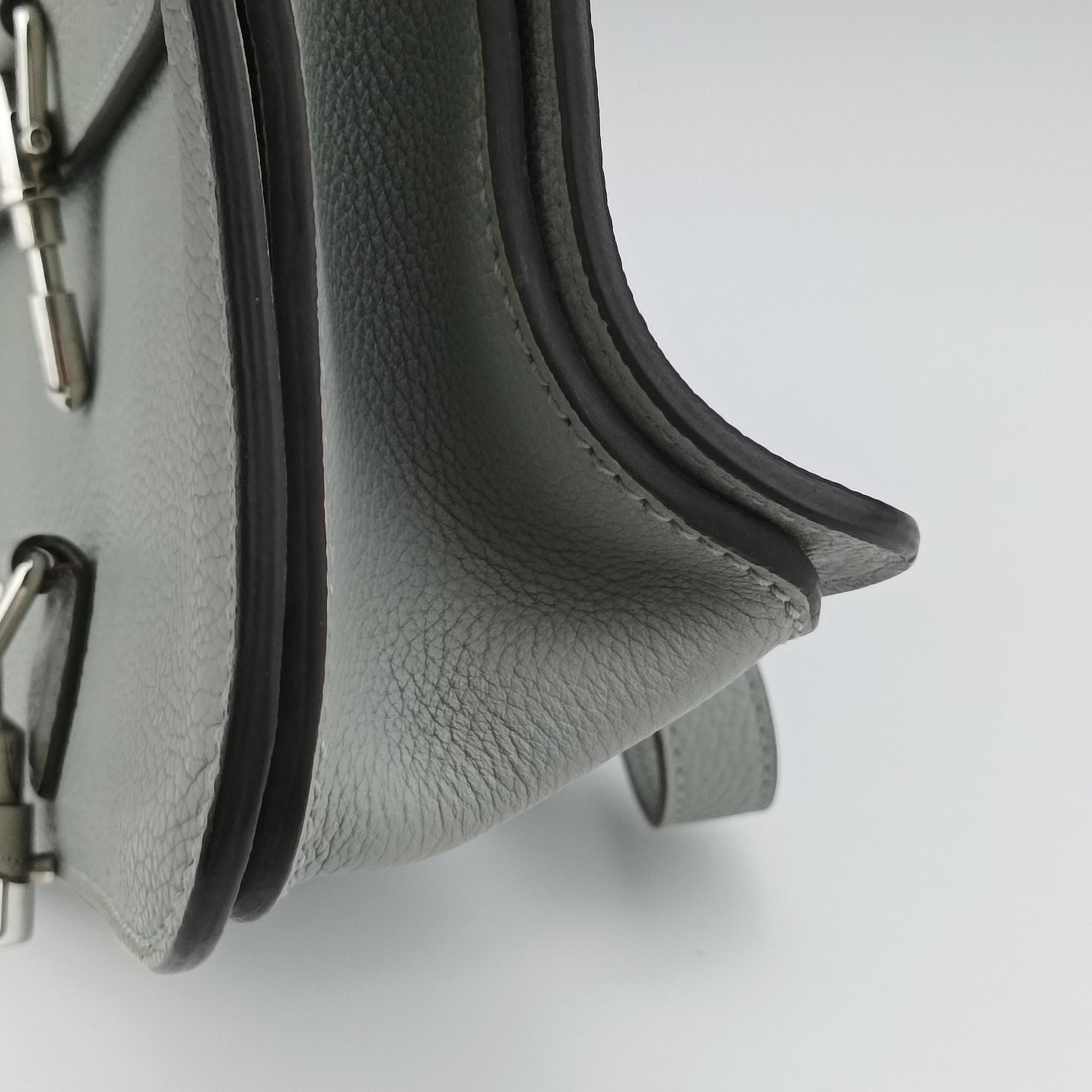 Pre-owned Gucci New Jackie Grey Leather 362971 shoulderbag | stylenewstar