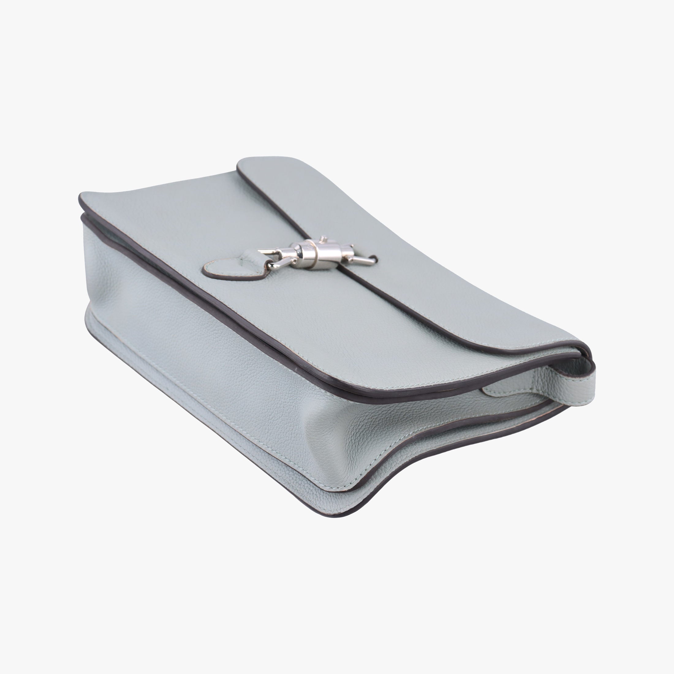 Pre-owned Gucci New Jackie Grey Leather 362971 shoulderbag | stylenewstar