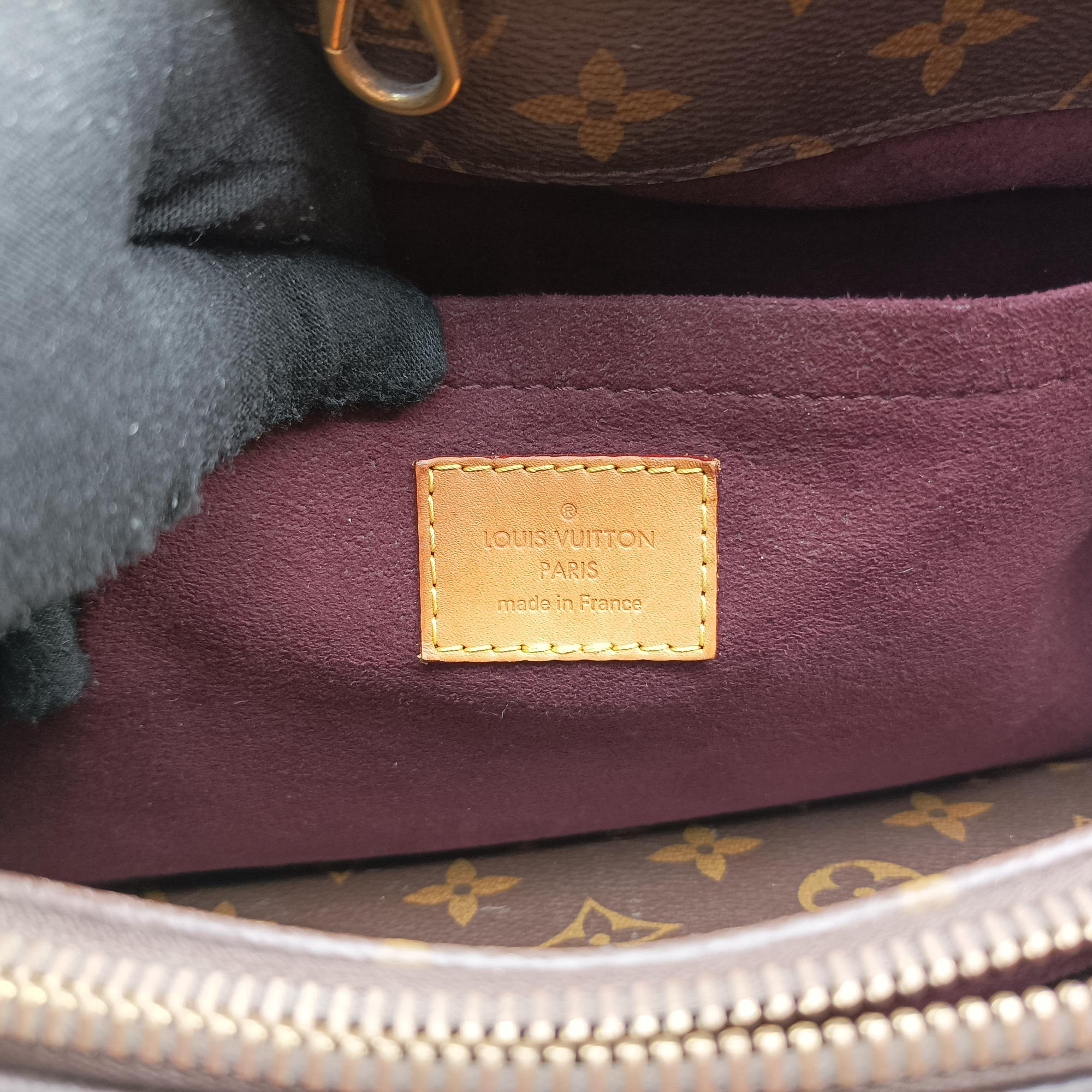 Pre-owned Louis Vuitton MONTAIGNE MM Brown Monogram Canvas M41056 shoulderbag | stylenewstar