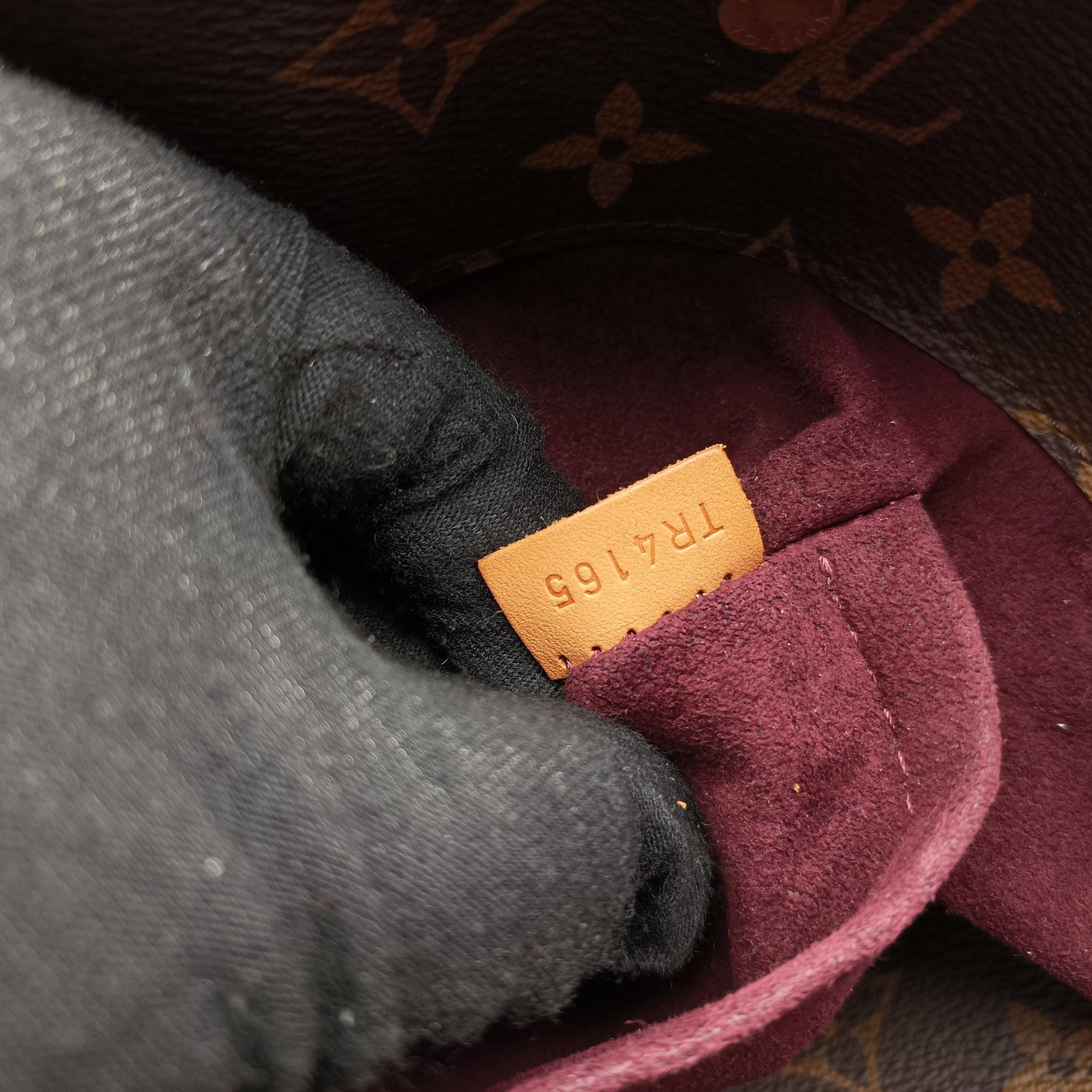 Pre-owned Louis Vuitton MONTAIGNE MM Brown Monogram Canvas M41056 shoulderbag | stylenewstar