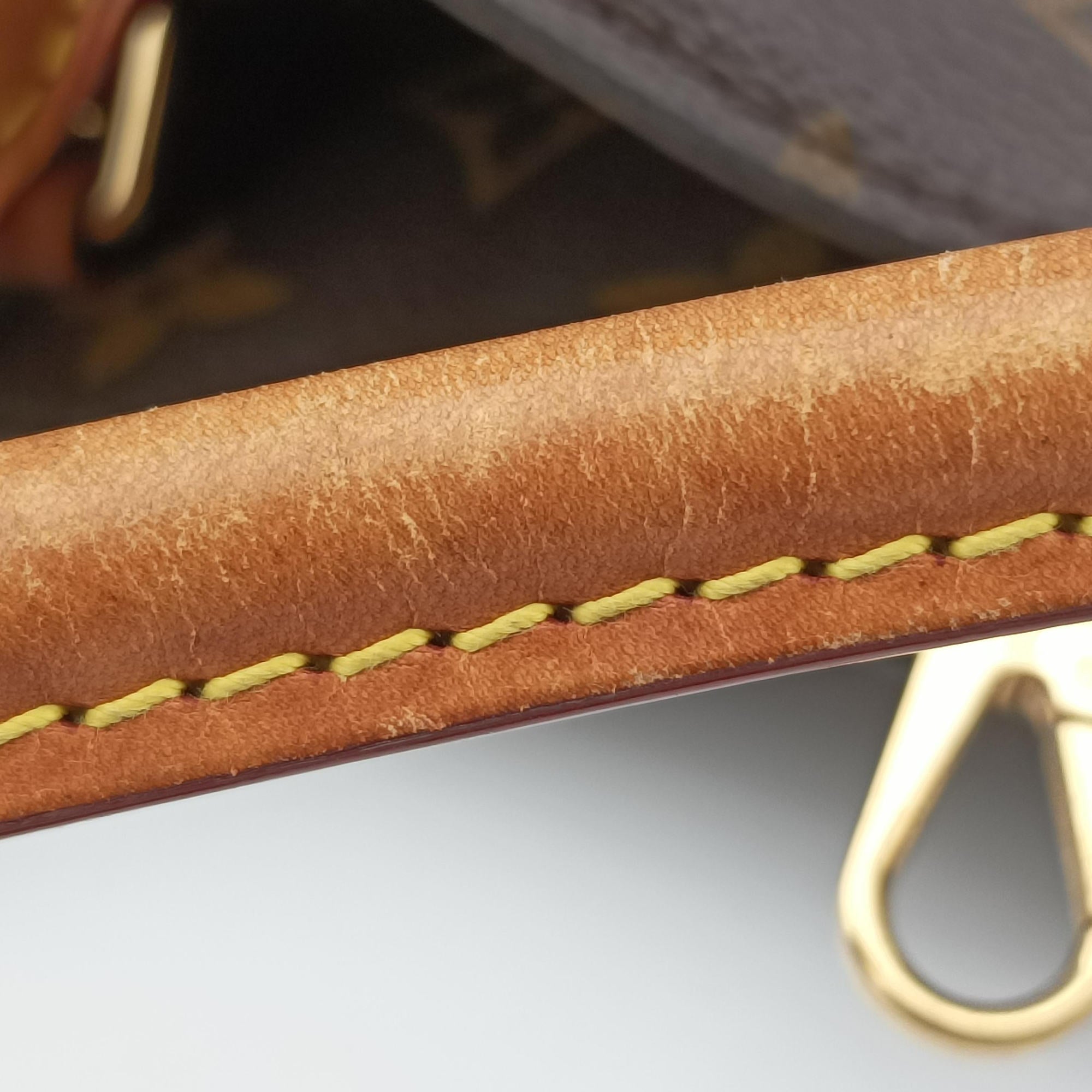 Pre-owned Louis Vuitton MONTAIGNE MM Brown Monogram Canvas M41056 shoulderbag | stylenewstar