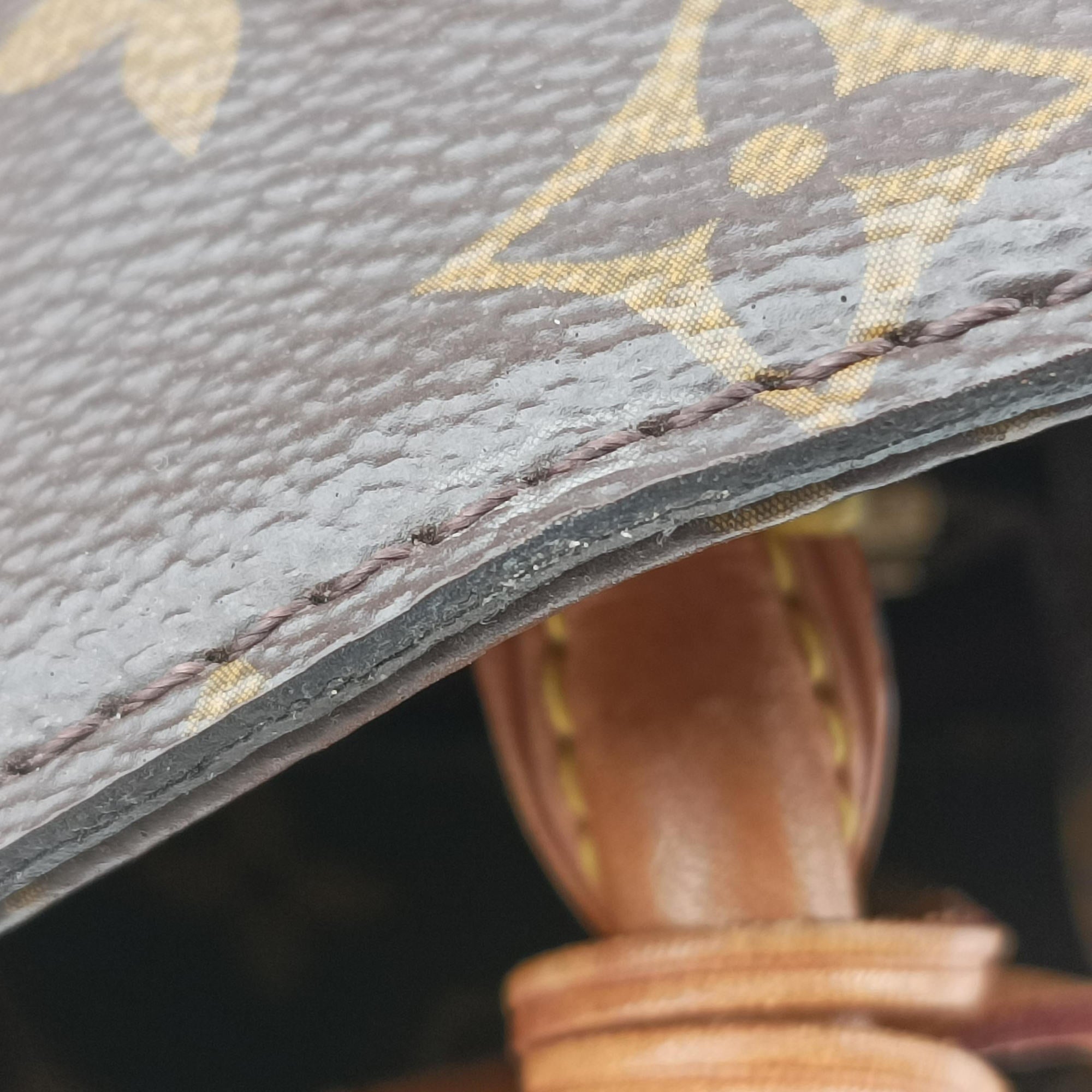 Pre-owned Louis Vuitton MONTAIGNE MM Brown Monogram Canvas M41056 shoulderbag | stylenewstar