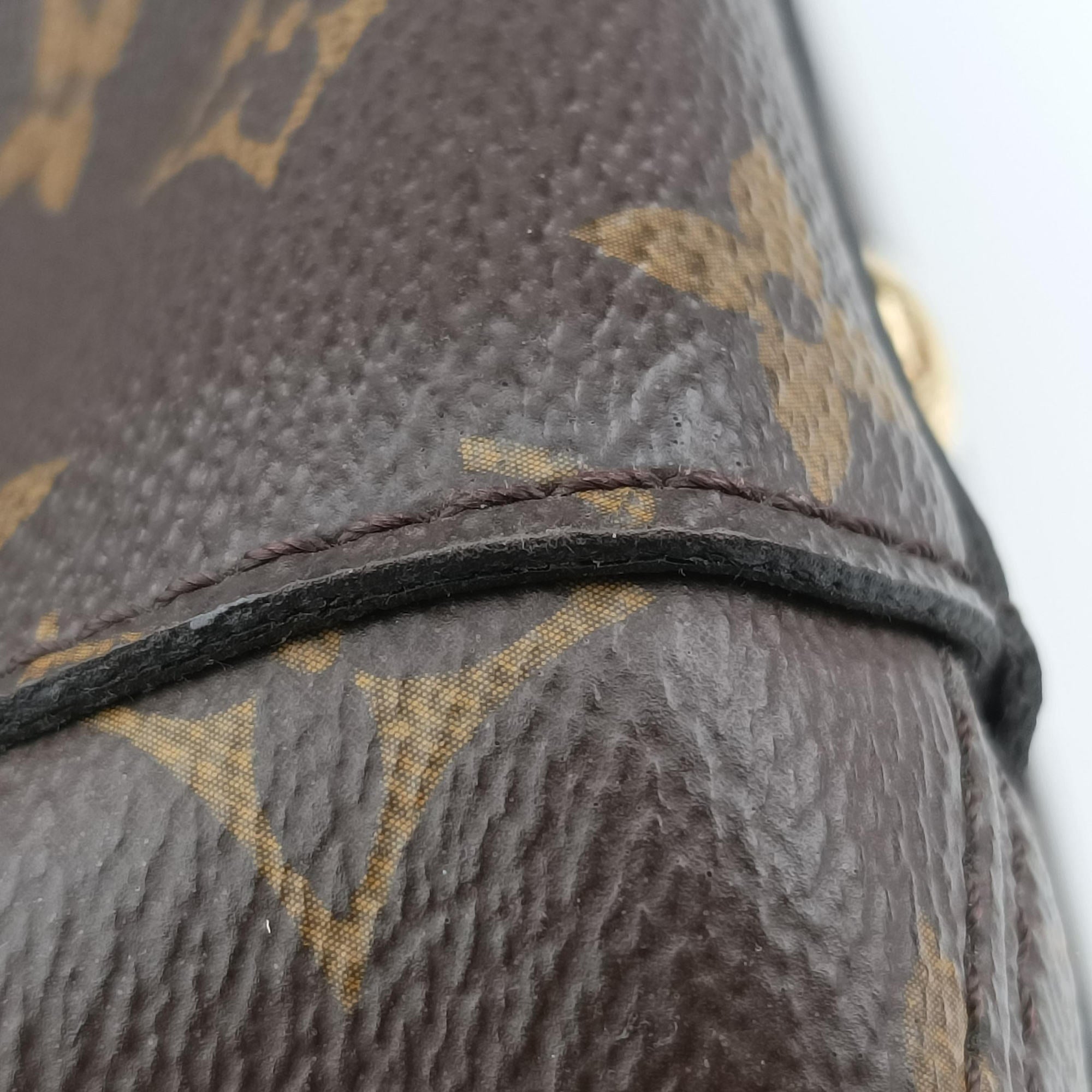 Pre-owned Louis Vuitton MONTAIGNE MM Brown Monogram Canvas M41056 shoulderbag | stylenewstar