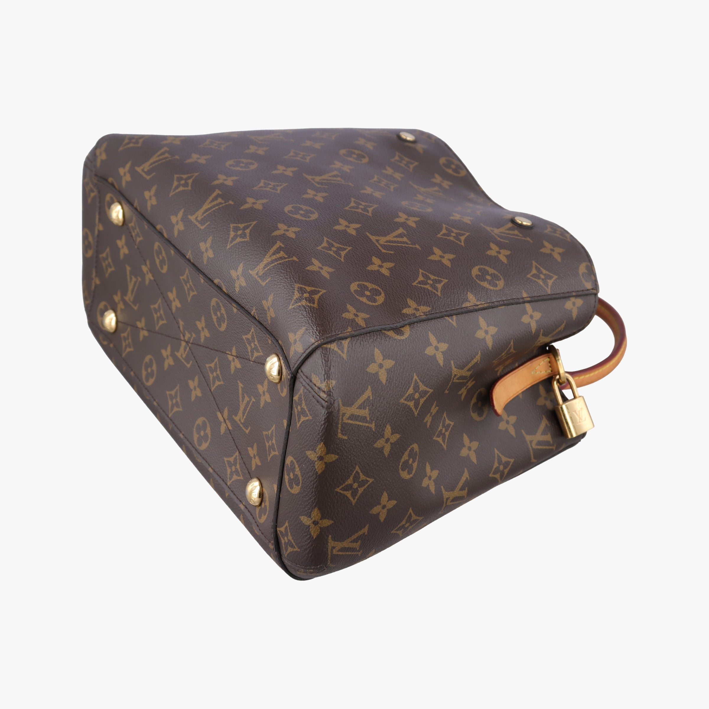 Pre-owned Louis Vuitton MONTAIGNE MM Brown Monogram Canvas M41056 shoulderbag | stylenewstar