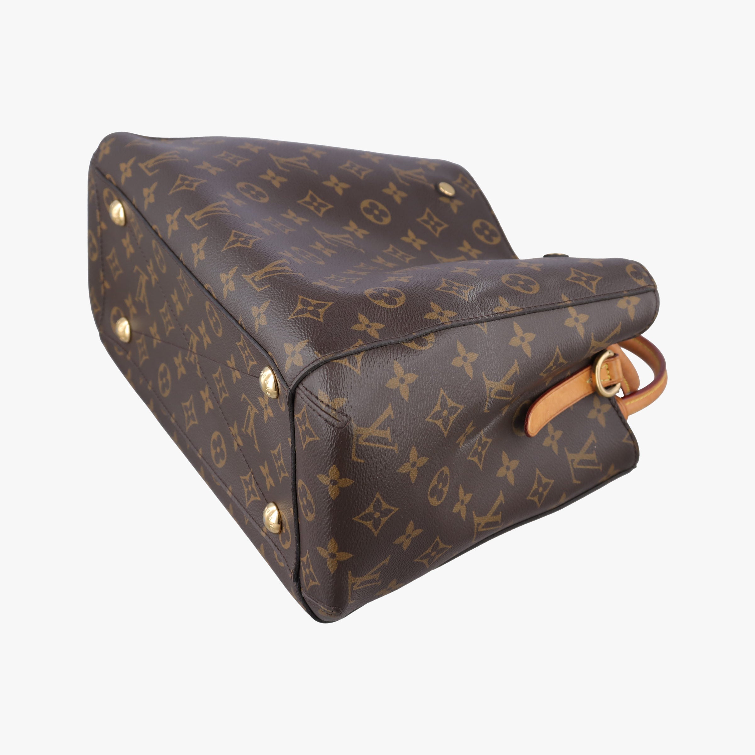 Pre-owned Louis Vuitton MONTAIGNE MM Brown Monogram Canvas M41056 shoulderbag | stylenewstar