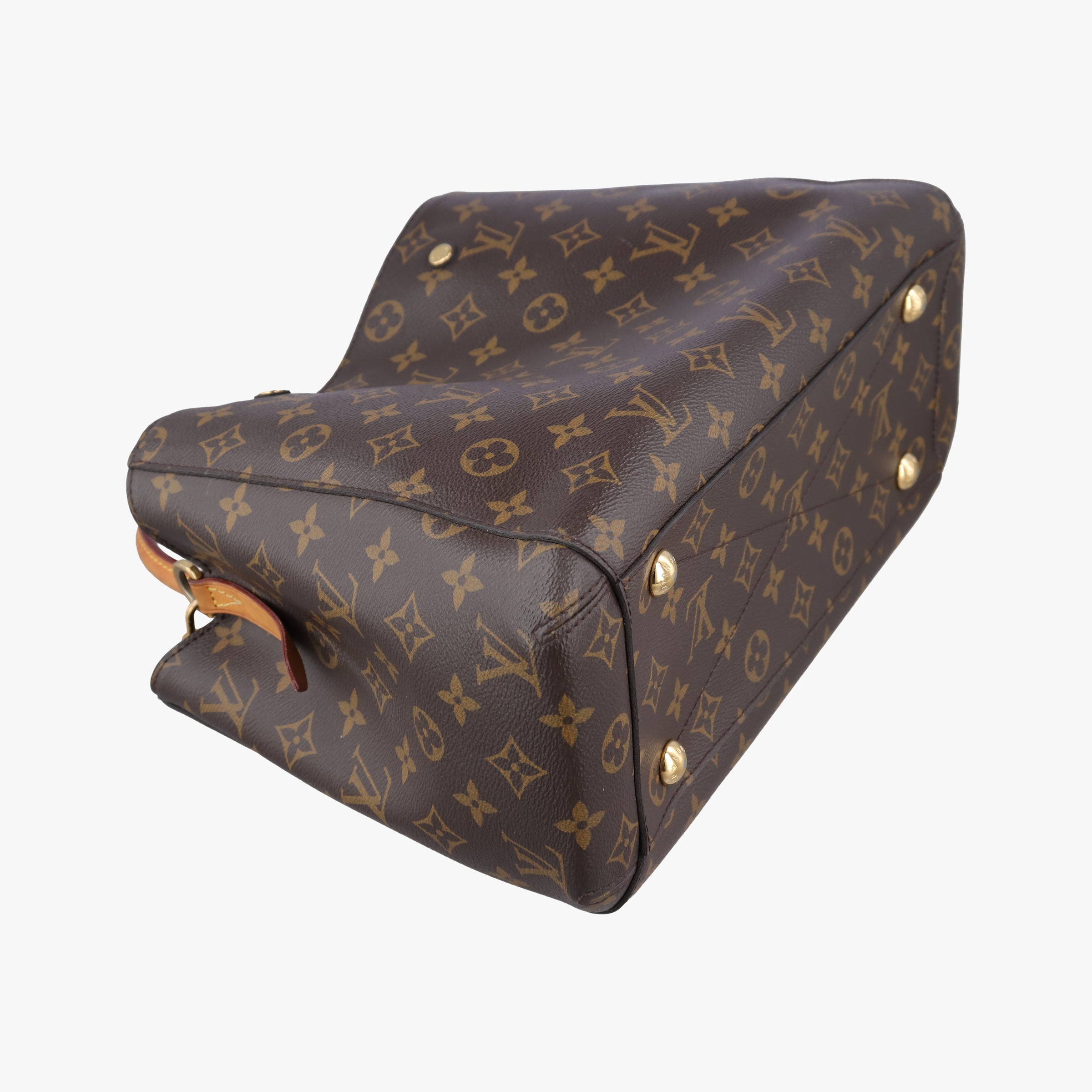 Pre-owned Louis Vuitton MONTAIGNE MM Brown Monogram Canvas M41056 shoulderbag | stylenewstar