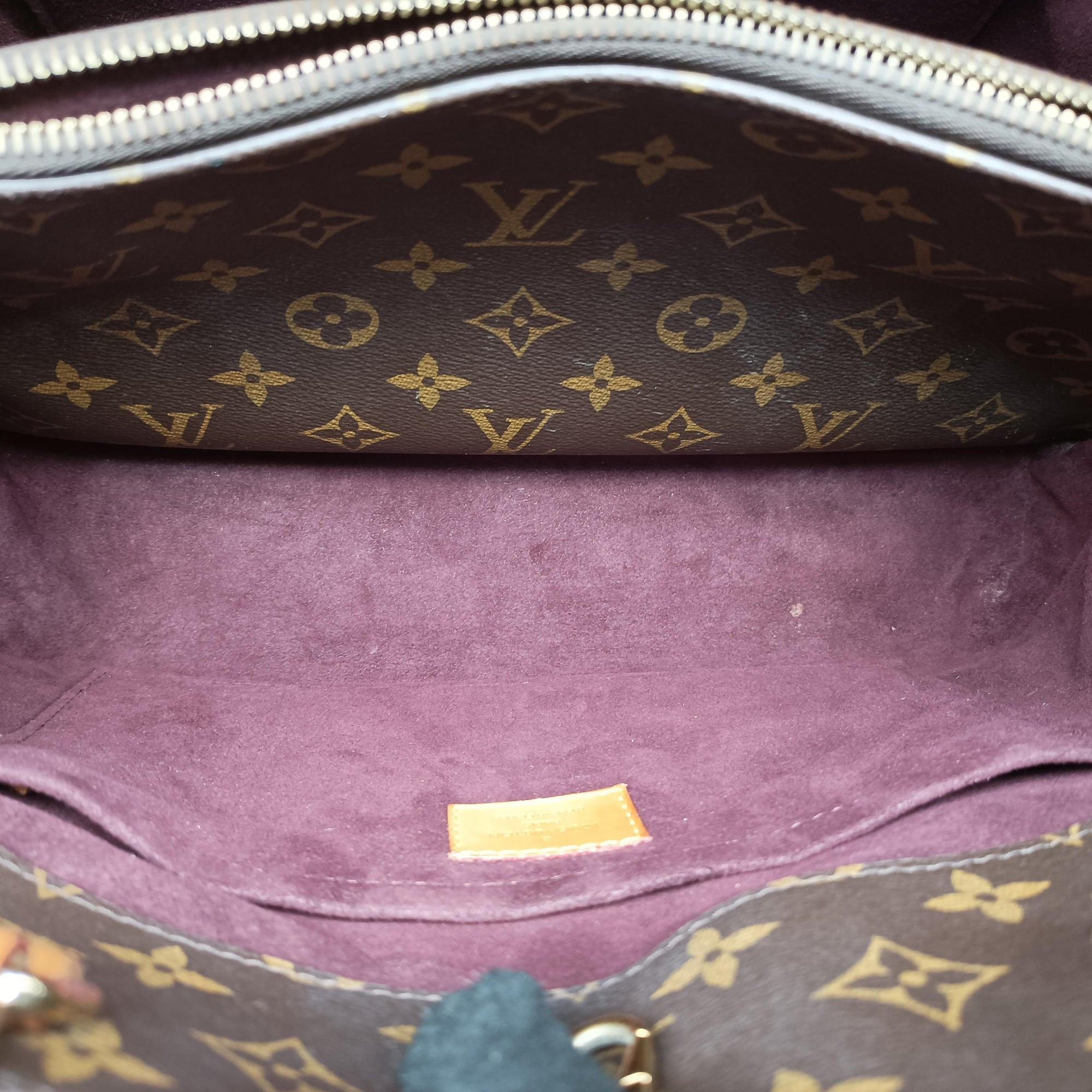 Pre-owned Louis Vuitton MONTAIGNE MM Brown Monogram Canvas M41056 shoulderbag | stylenewstar