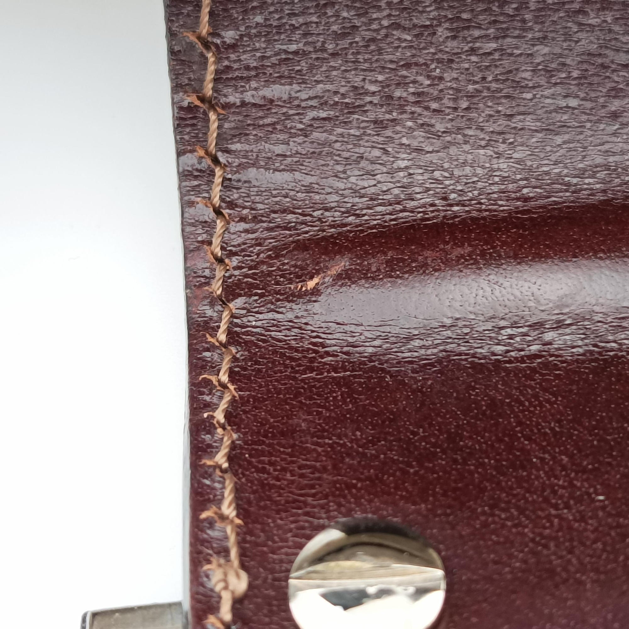 Pre-owned Fendi Mini croissants Beige×Brown  canvas× leather 26673 handbag | stylenewstar