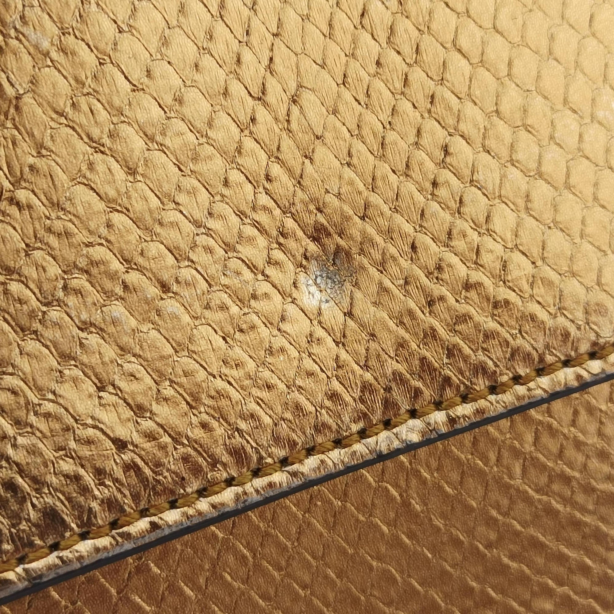 Pre-owned Gucci Dionysus Golden snakeskin 421970 shoulderbag | stylenewstar